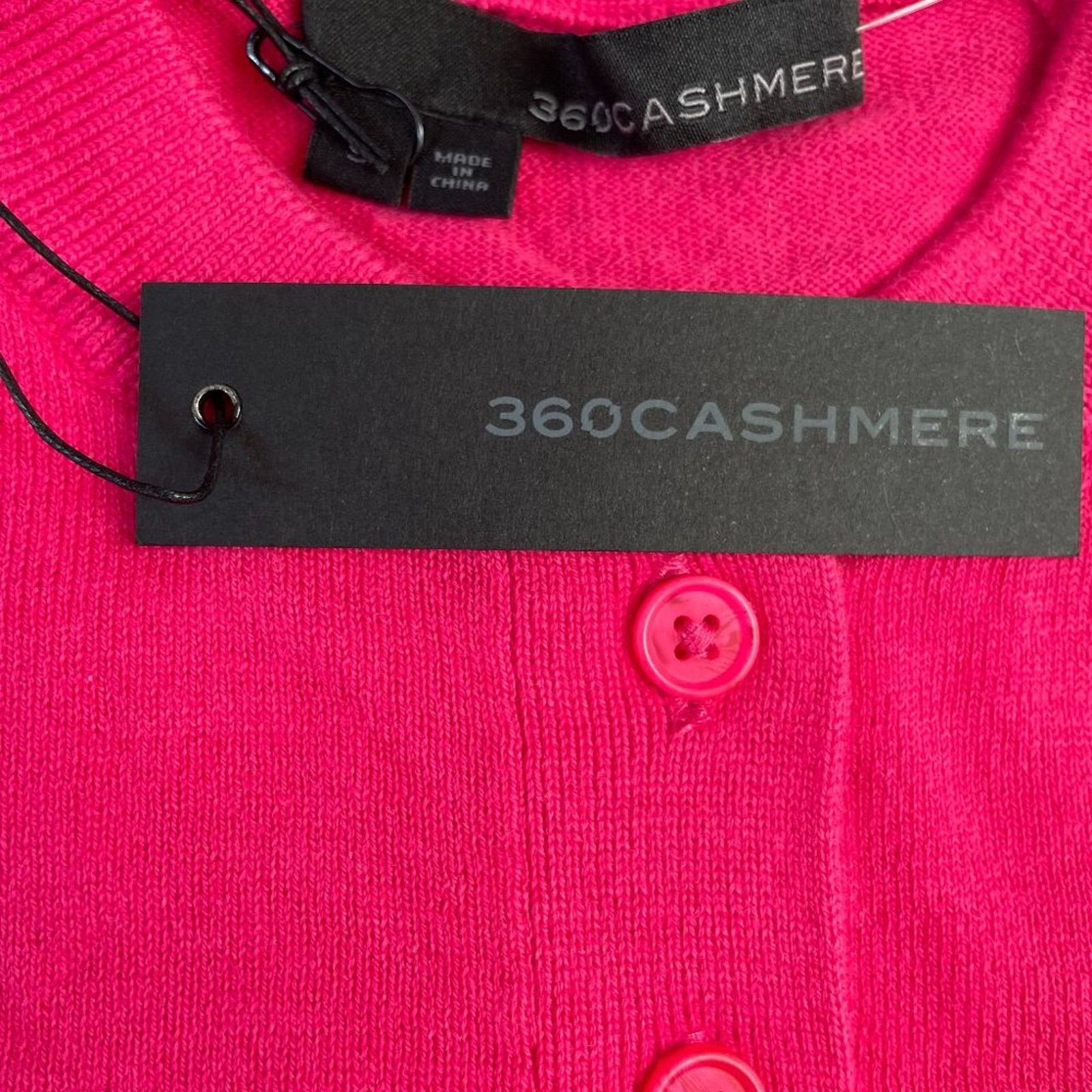 360Cashmere Lennox Henley Cotton/Cashmere Sweater from 360 Cashmere Size S / US 4 / IT 40 - 4 Thumbnail