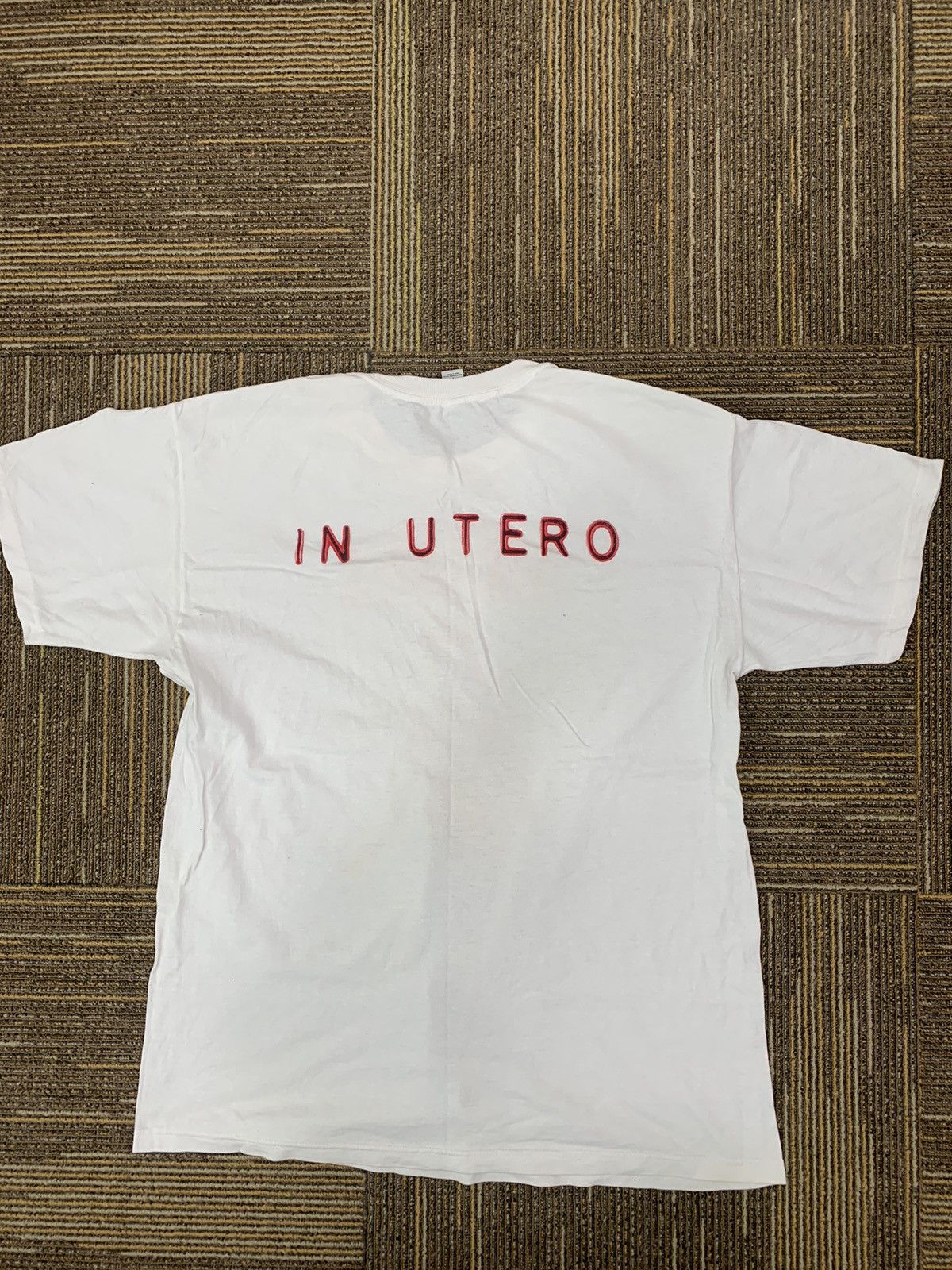 Band Tees × Nirvana NIRVANA IN UTERO TOUR SHIRT DEFTONES STREETWEAR HYPER Size US L / EU 52-54 / 3 - 4 Thumbnail