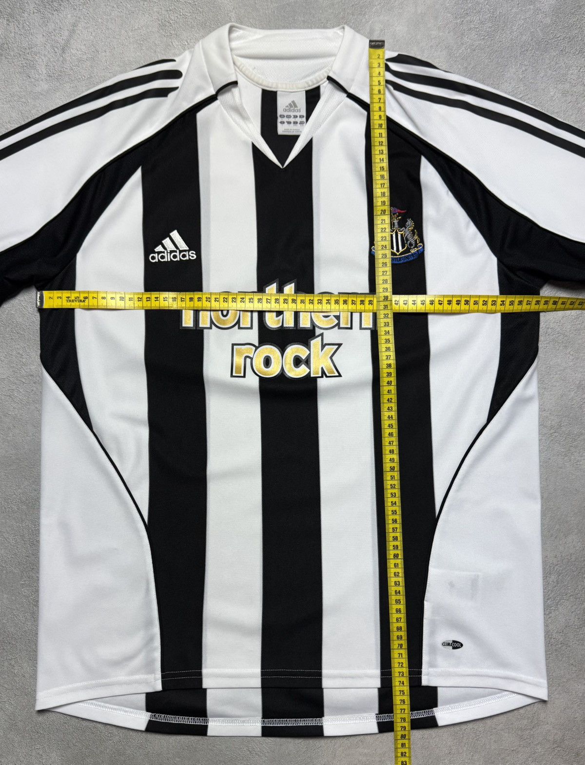 Adidas Newcastle United 2005 2007 Home Shirt Soccer Jersey Adidas Size US XL / EU 56 / 4 - 17 Thumbnail