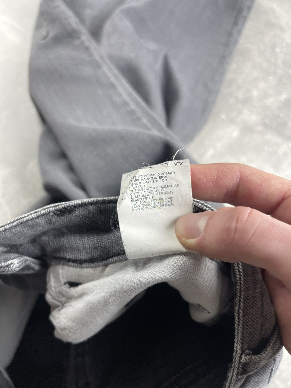 Maison Margiela MM6 Maison Martin Margiela Gray Slim Zip Ankle Jeans Size 28" / US 6 / IT 42 - 16 Thumbnail
