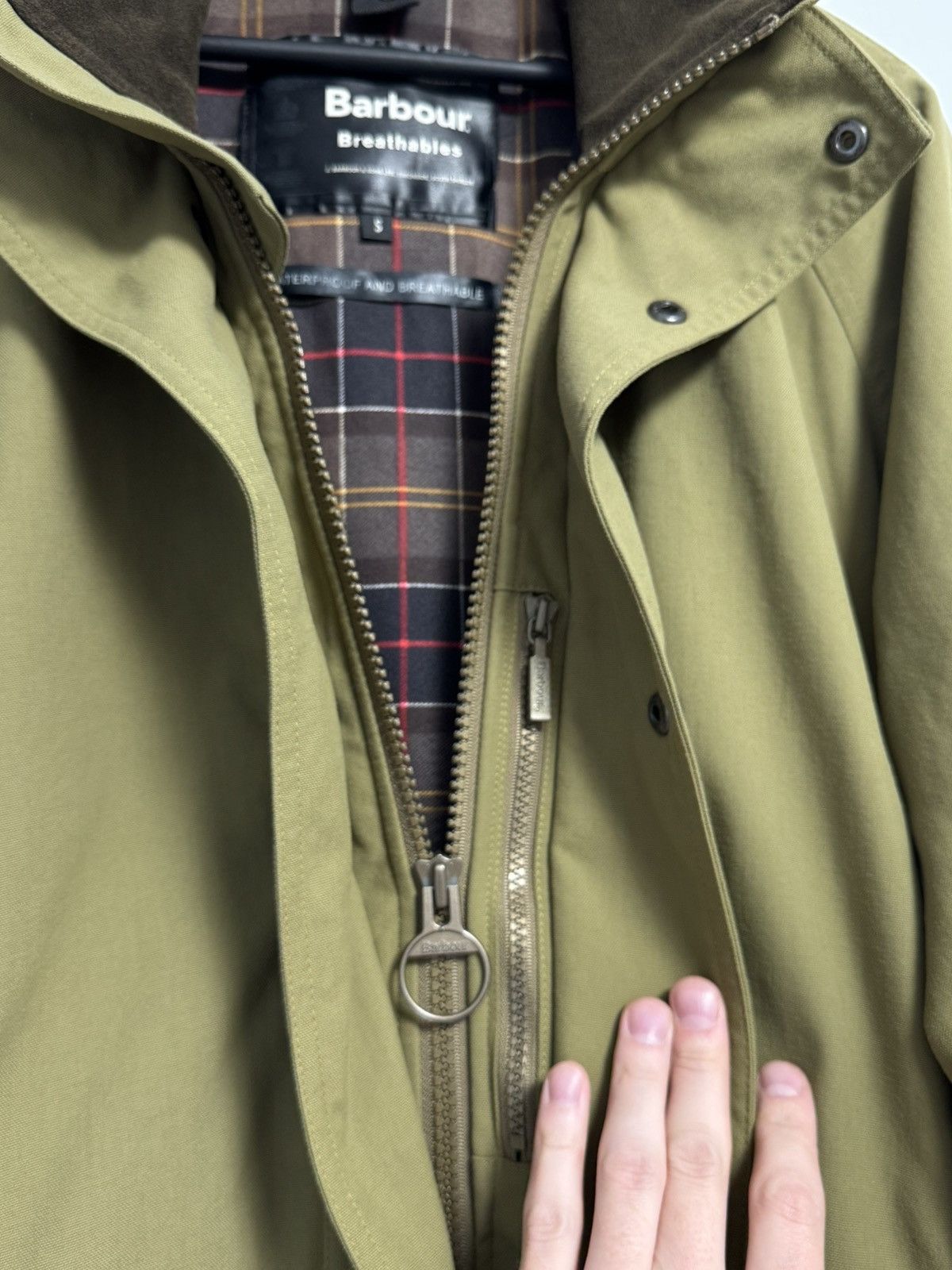 Barbour Barbour T2 Berwick Endurance Men's Breathable Green Jacket Size US S / EU 44-46 / 1 - 15 Thumbnail