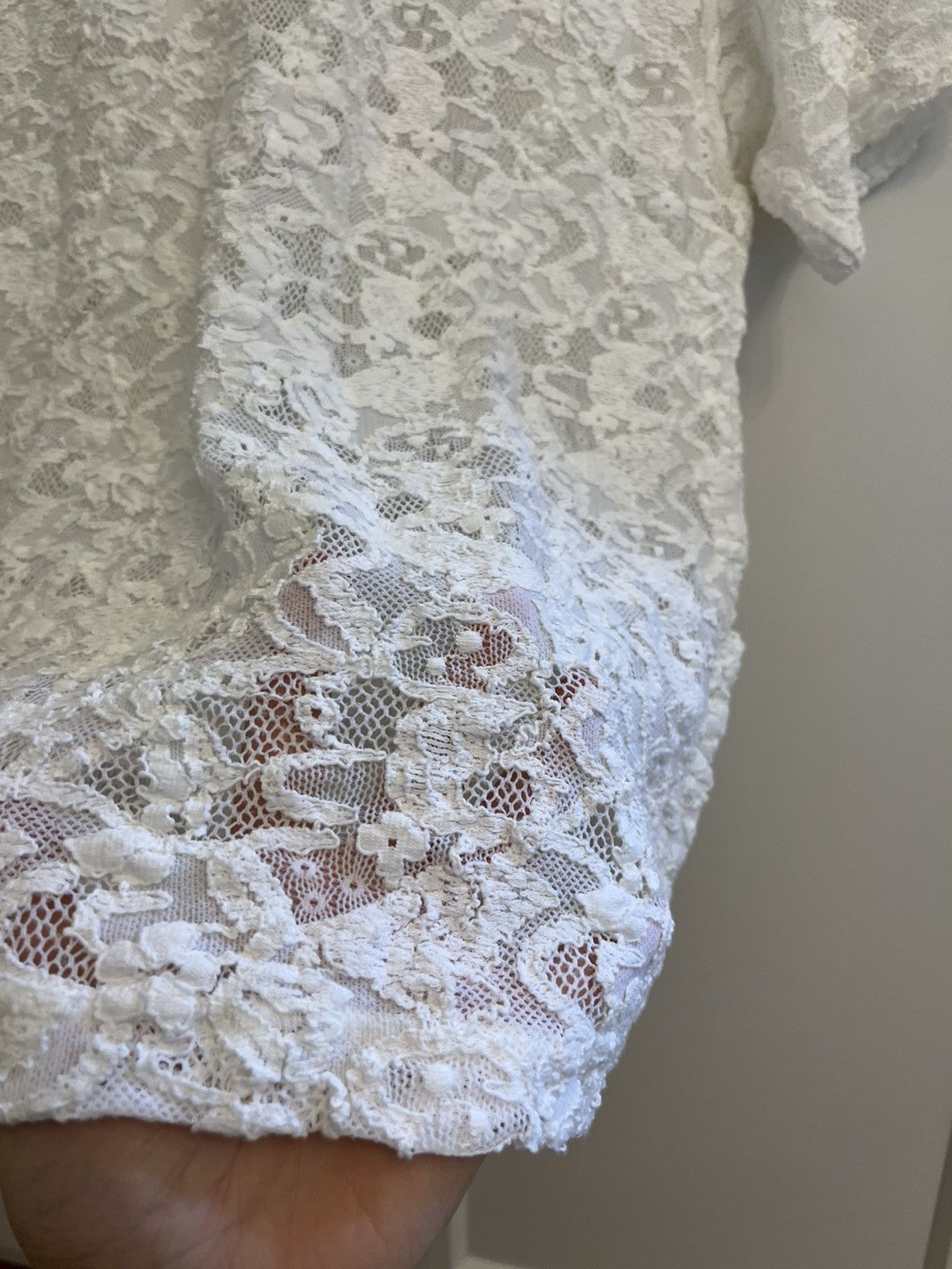 Lace t-shirt Comme Des Garçons SS20 - tianchih.com