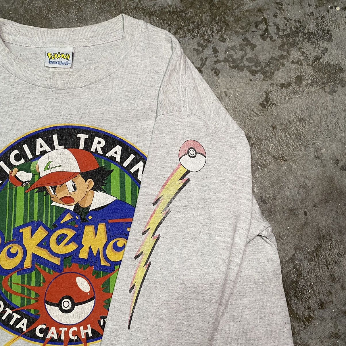 Pokemon × Vintage Vintage 90s Pokemon Ash Trainer Anime T Shirt Nintendo Size US S / EU 44-46 / 1 - 8 Thumbnail