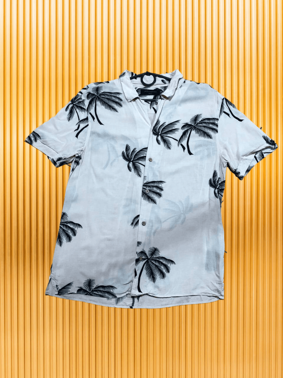 Allsaints Y2K unusual Hawaiian shirt white Vintage Allsaints Size US S / EU 44-46 / 1 - 1 Thumbnail