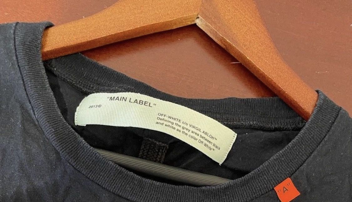 Off-White OFF-WHITE Split Logo Arrow Tshirt Size US S / EU 44-46 / 1 - 3 Thumbnail