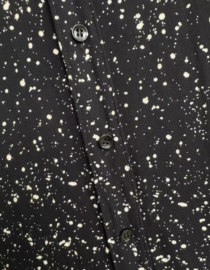 Saint Laurent Paris Saint Laurent slp Saint Laurent starry shirt dress Size ONE SIZE - 4 Thumbnail