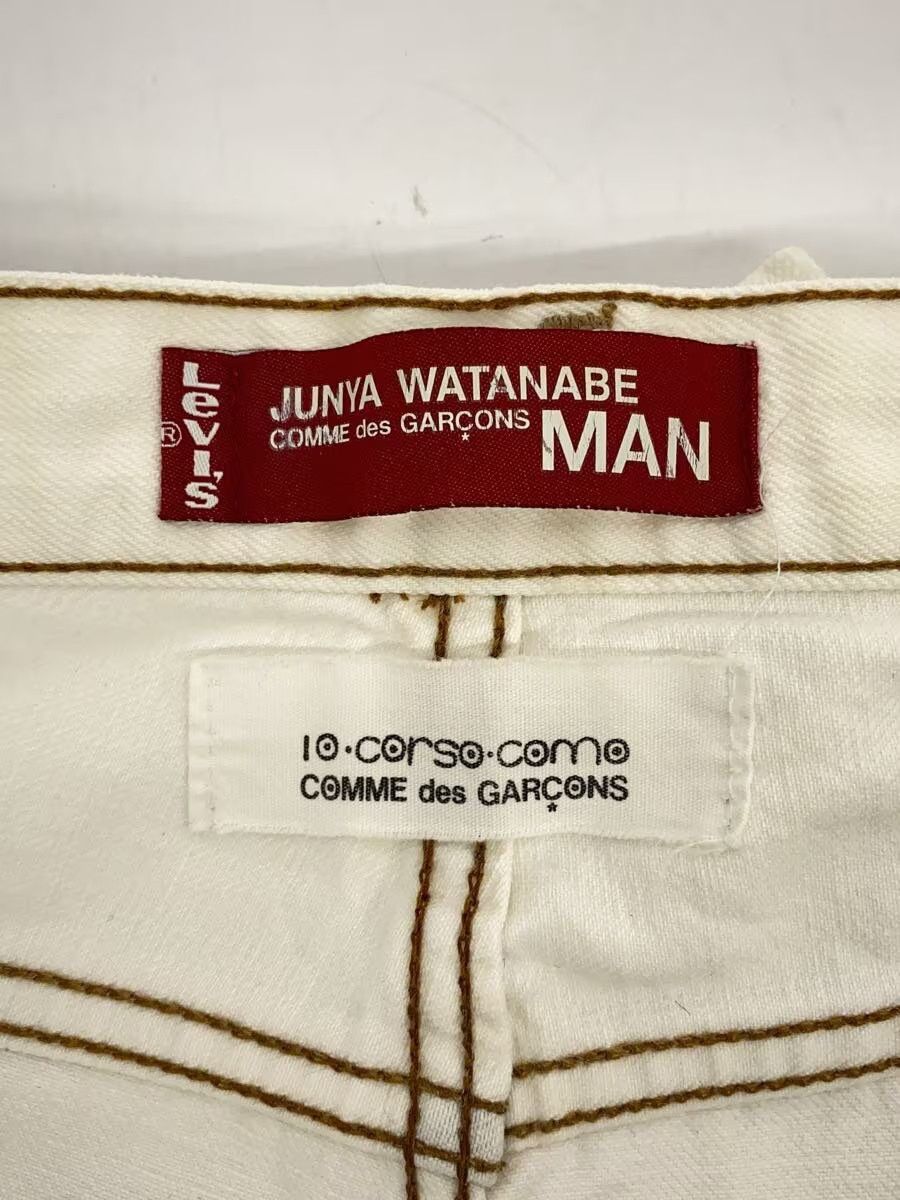 Comme des Garcons × Junya Watanabe Logo Printed Straight Leg Denim Jeans Size US 33 - 7 Thumbnail