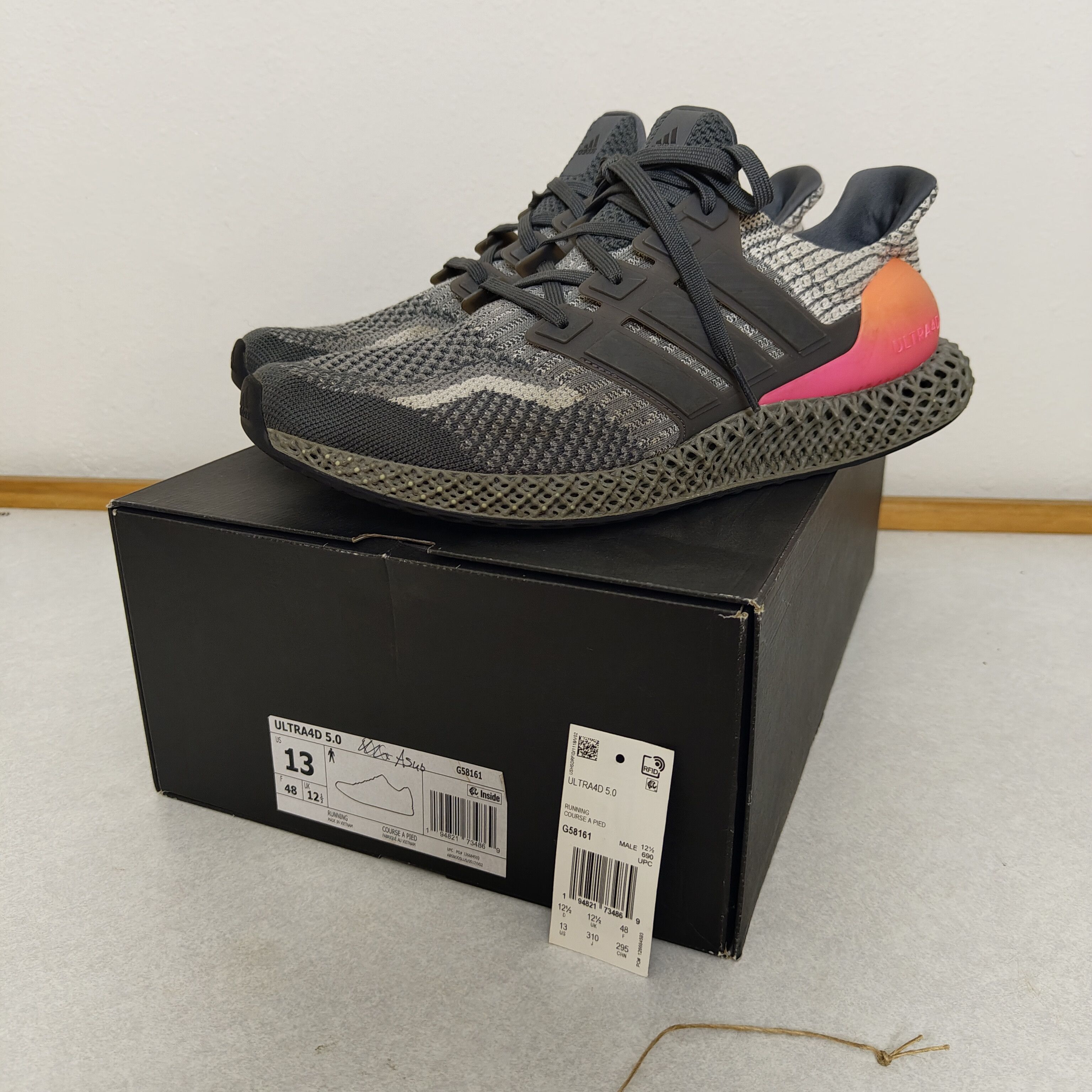 Adidas Adidas Ultra 4D 5.0 G58161 Size US 13 / EU 46 - 1 Thumbnail