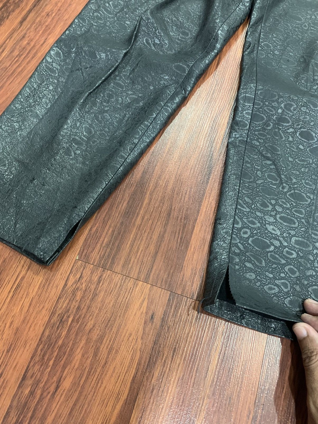 Leather Vintage Leather Pants Size 25" / US 0 / IT 36 - 6 Thumbnail