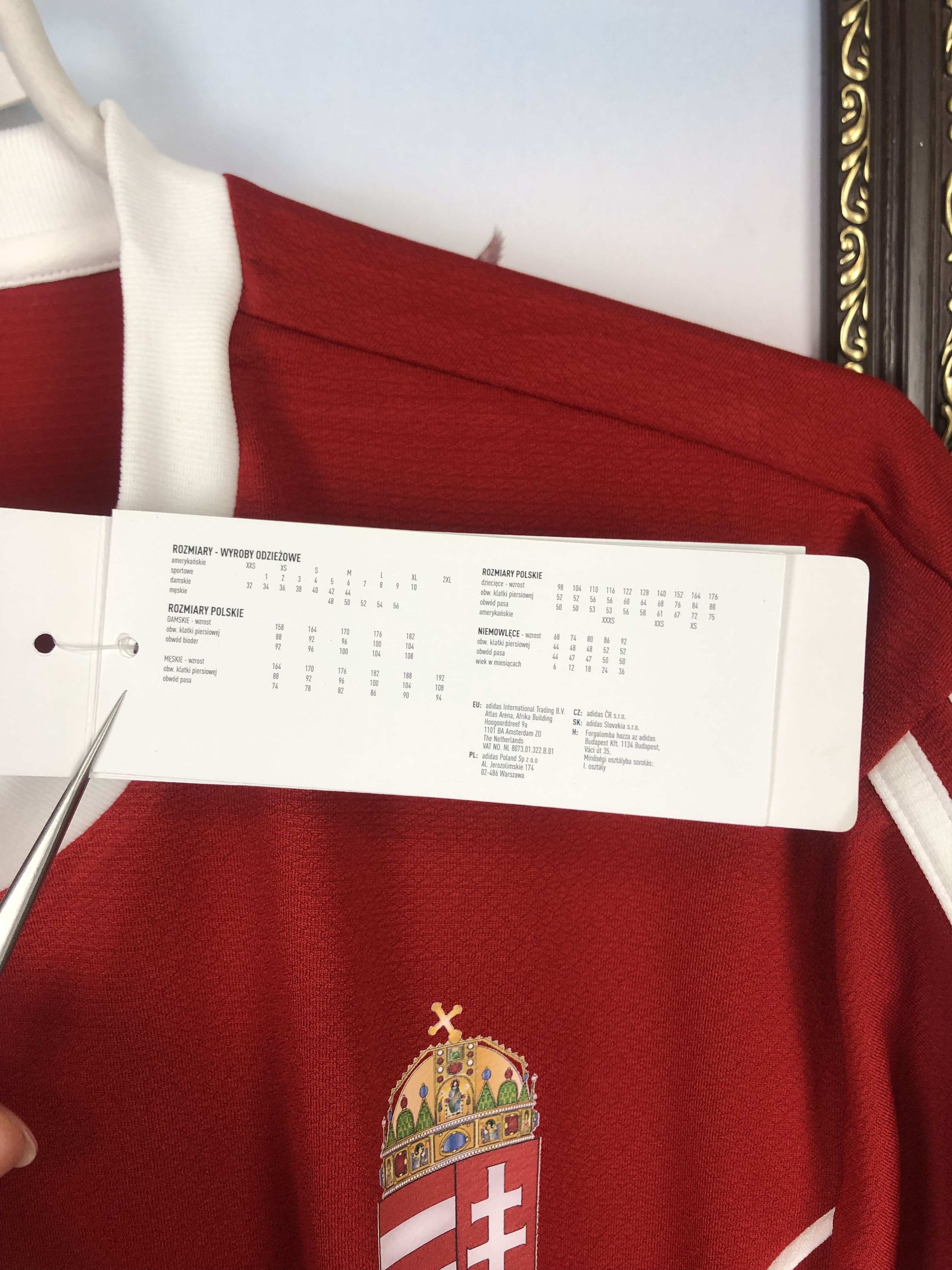 Adidas Hungary football shirt 2012 #19 Koltai Jersey New Rare Size US XL / EU 56 / 4 - 13 Thumbnail