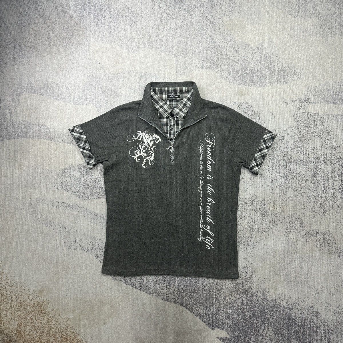 Mind Games Y2k mind games layered style collar poem gothic punk style Size US XL / EU 56 / 4 - 1 Thumbnail