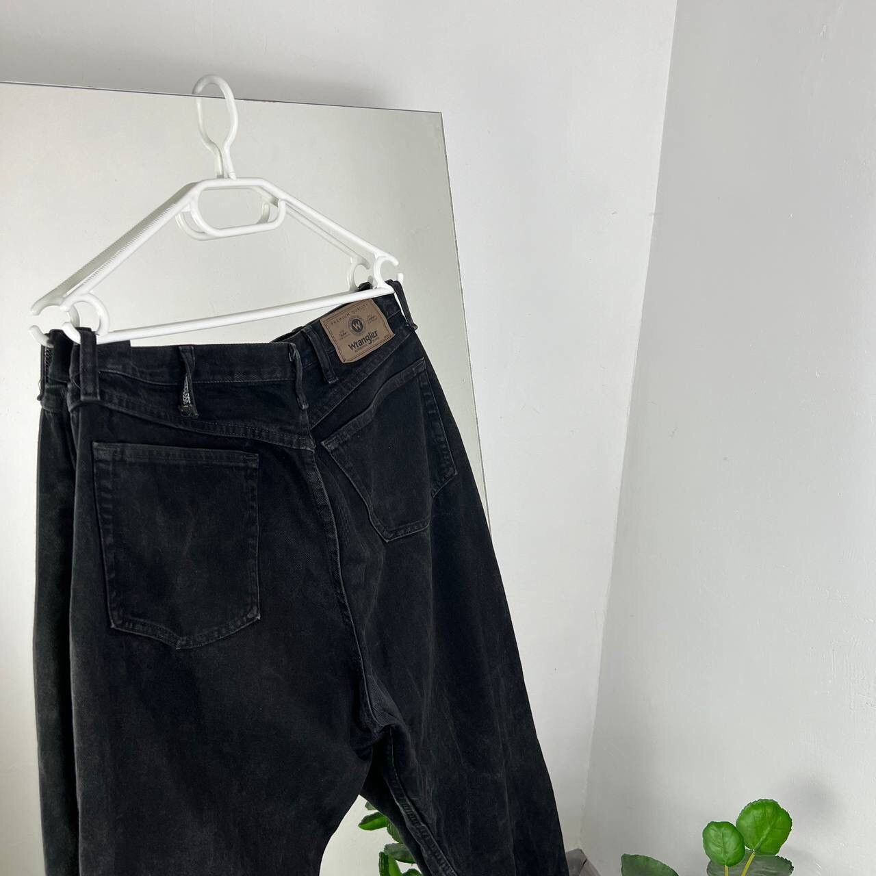 Wrangler Vintage Denim Pants Wrangler Jeans Y2k Baggy Dark Gray Size US 36 / EU 52 - 2 Thumbnail