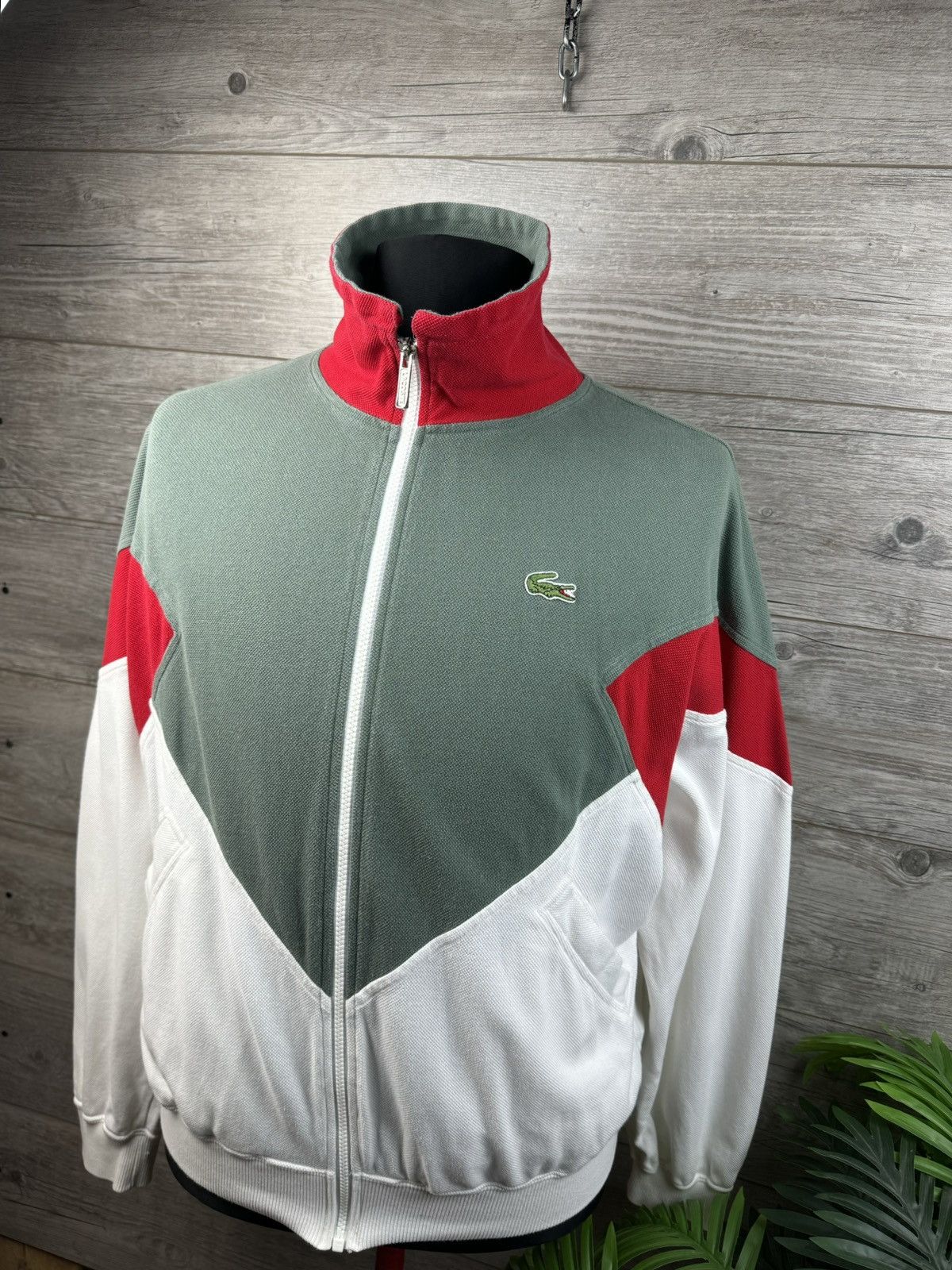 Lacoste Vintage Chemise Lacoste Olympic 90s Size L Size US L / EU 52-54 / 3 - 4 Thumbnail