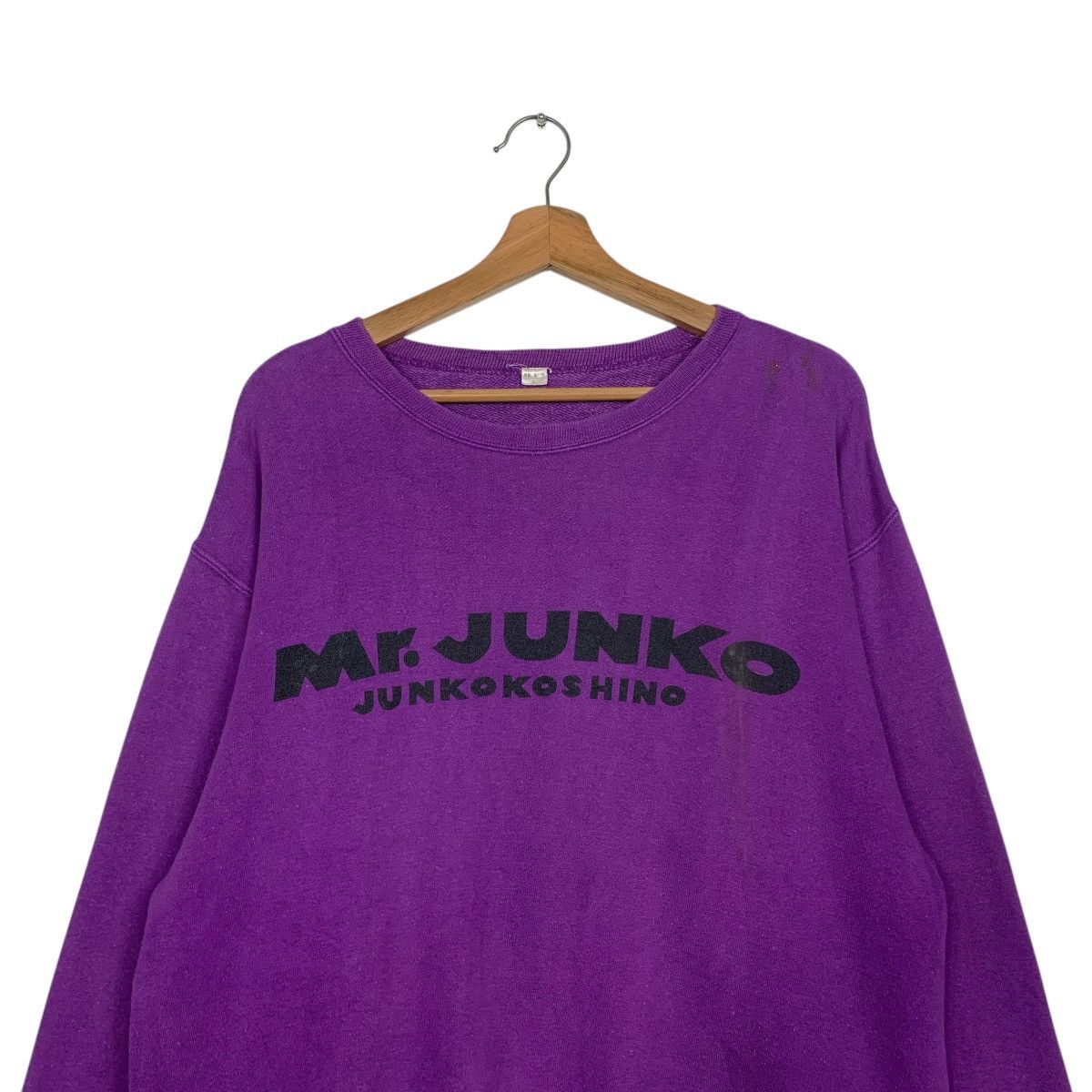 Mr. Junko Mr Junko Koshino Crewneck Purple Sweatshirt Size US L / EU 52-54 / 3 - 2 Thumbnail