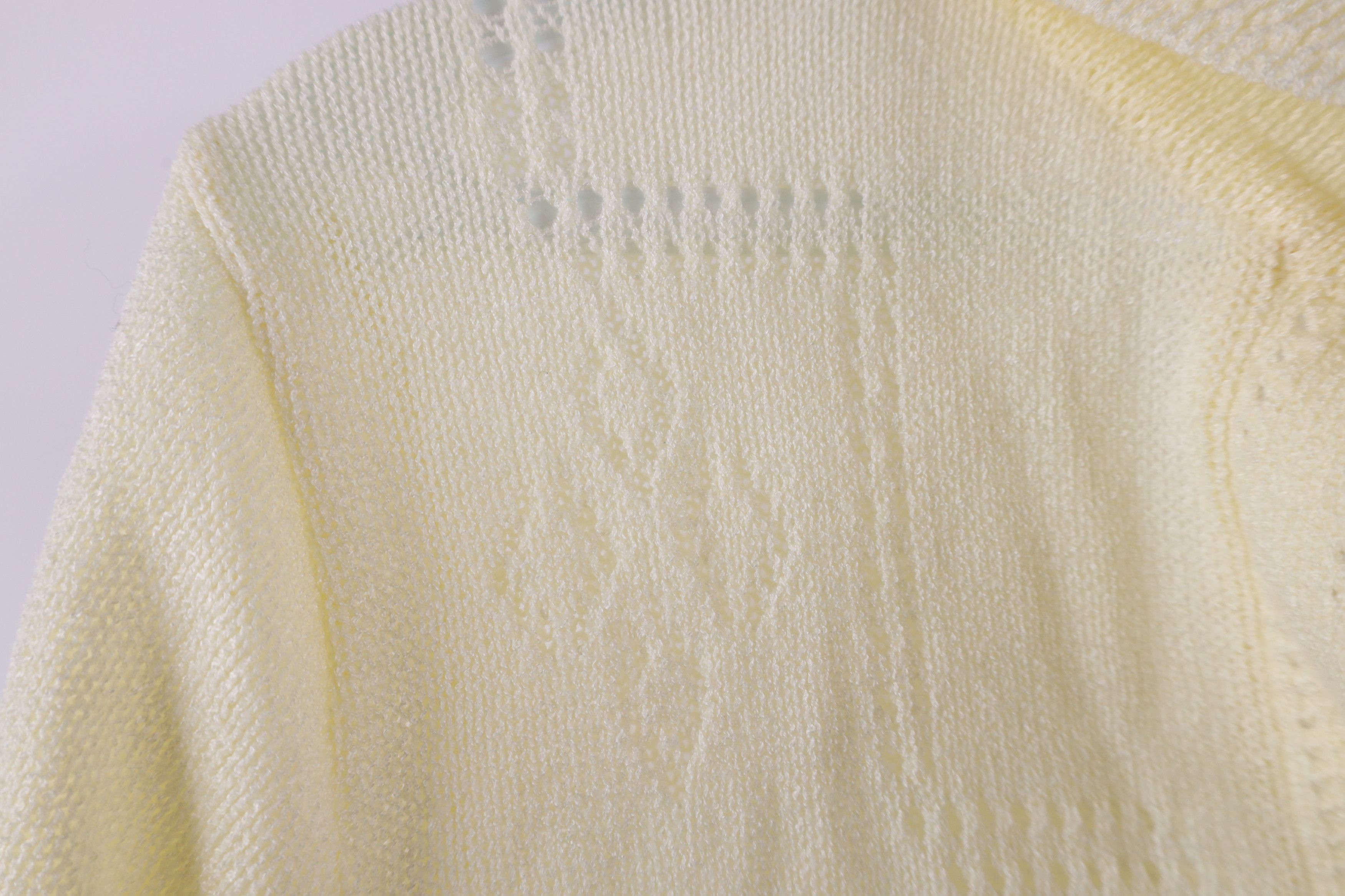 Vintage Vintage 60s 70s Streetwear Diamond Knit Collared Polo Shirt Size M / US 6-8 / IT 42-44 - 5 Thumbnail