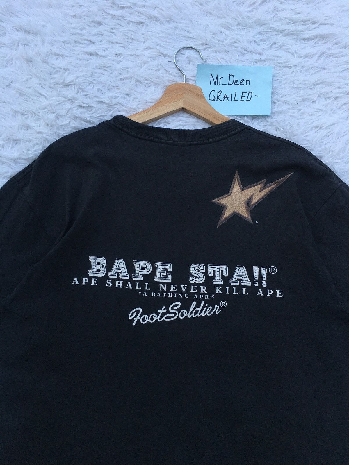 Bape Bape Sta College Tee Size US L / EU 52-54 / 3 - 22 Thumbnail