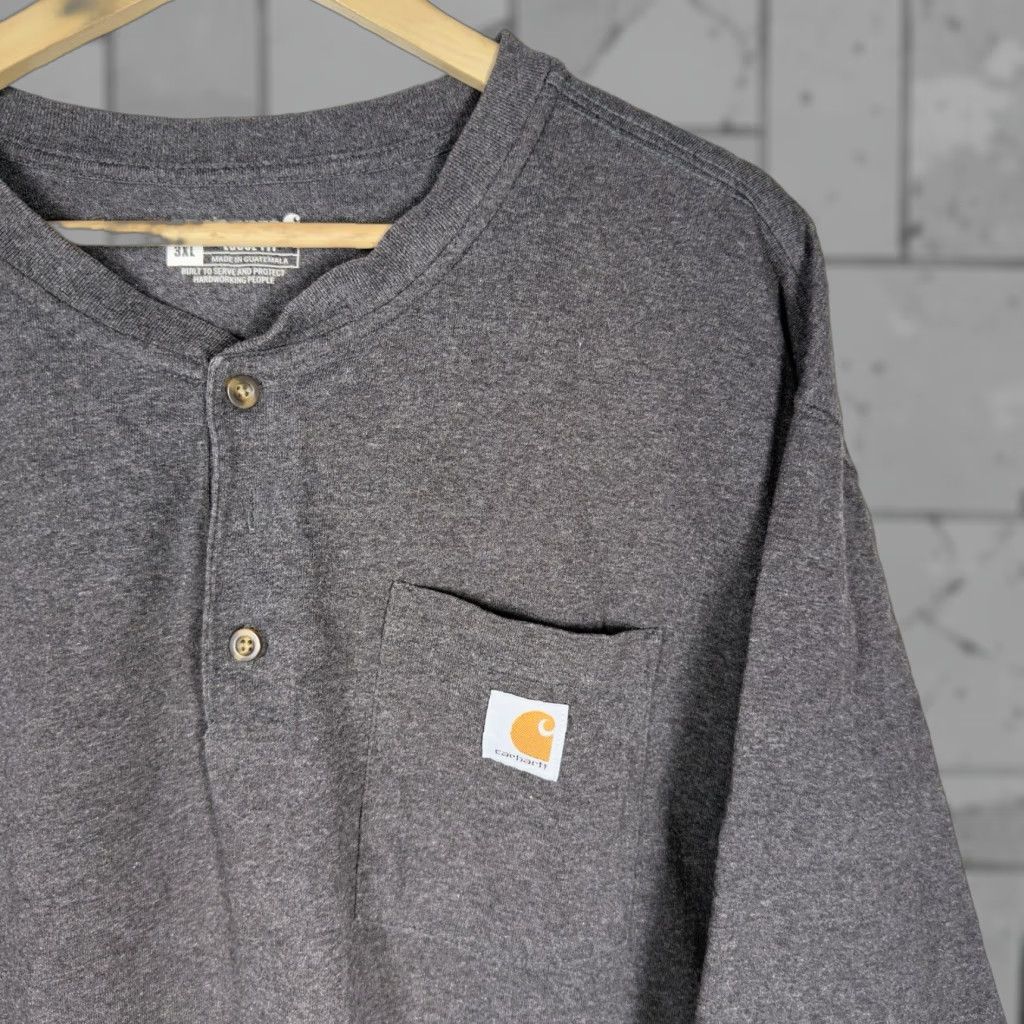 Carhartt **Carhartt Gray Loose Fit Henley Style Mens 3XL T-Shirt** User: Carhartt Gray Loose Fit Henley Style Mens 3XL T-Shirt Size US XXL / EU 58 / 5 - 1 Thumbnail
