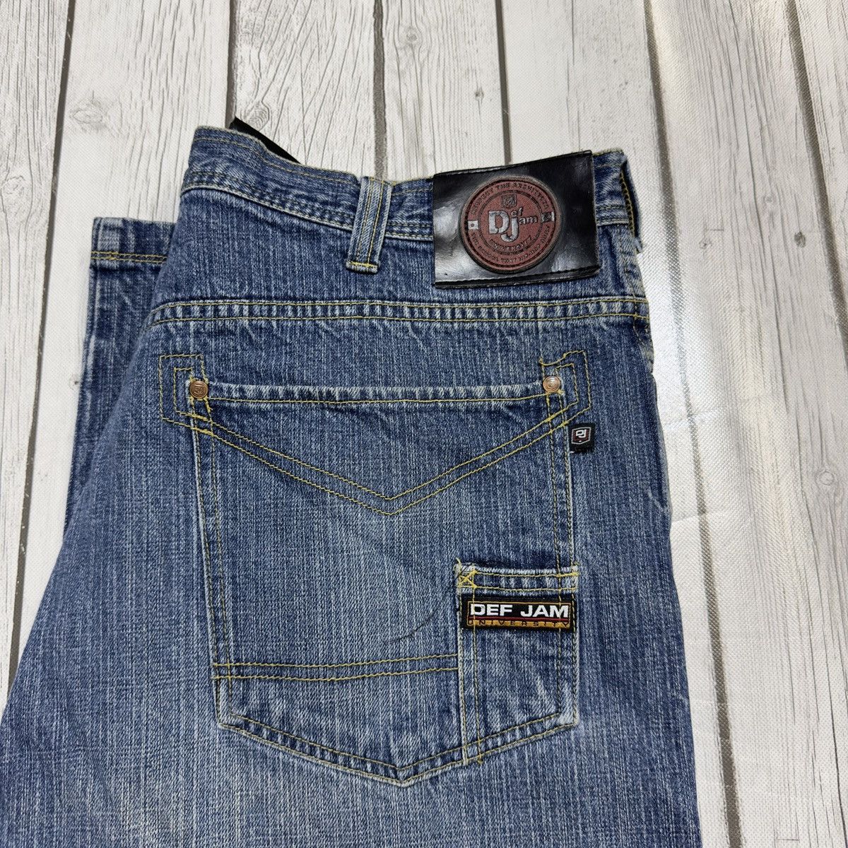 Vintage Vintage Def Jam jeans Size US 38 / EU 54 - 5 Thumbnail