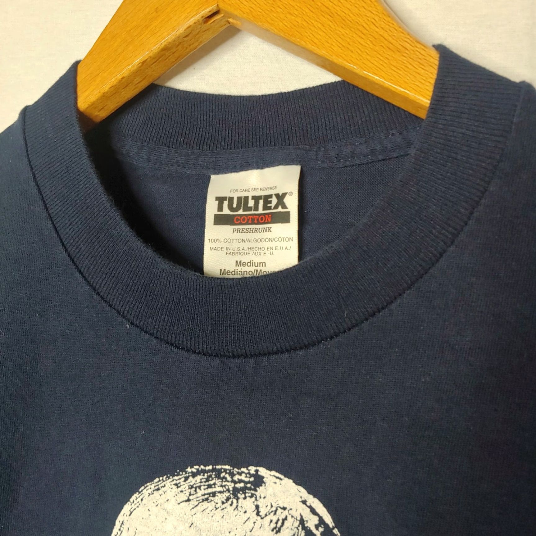 Tultex VINTAGE Tultex Francis Ashbury Shirt M Men Blue 90s Methodist Religion Church History Crew Neck Short Sleeve T-Shirt Size US M / EU 48-50 / 2 - 4 Thumbnail