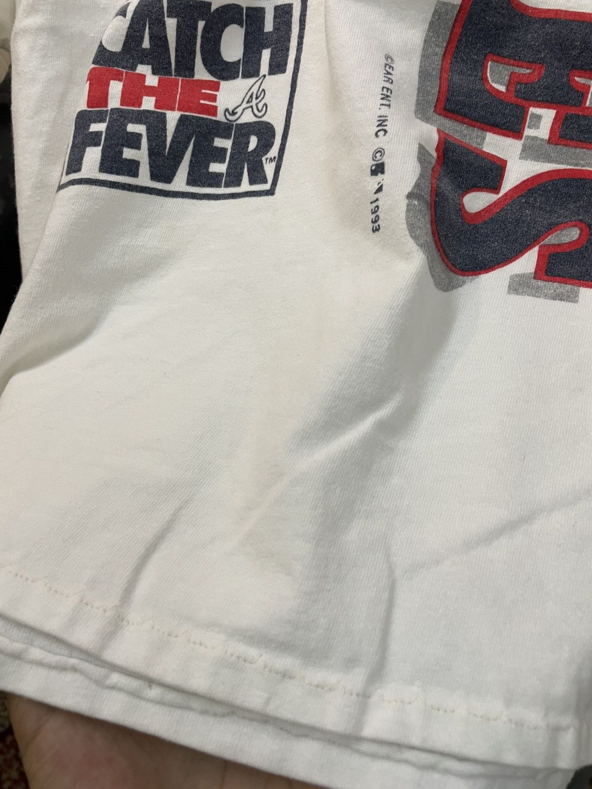 Band Tees × NFL × Vintage Atlanta Braves Size US XL / EU 56 / 4 - 4 Thumbnail