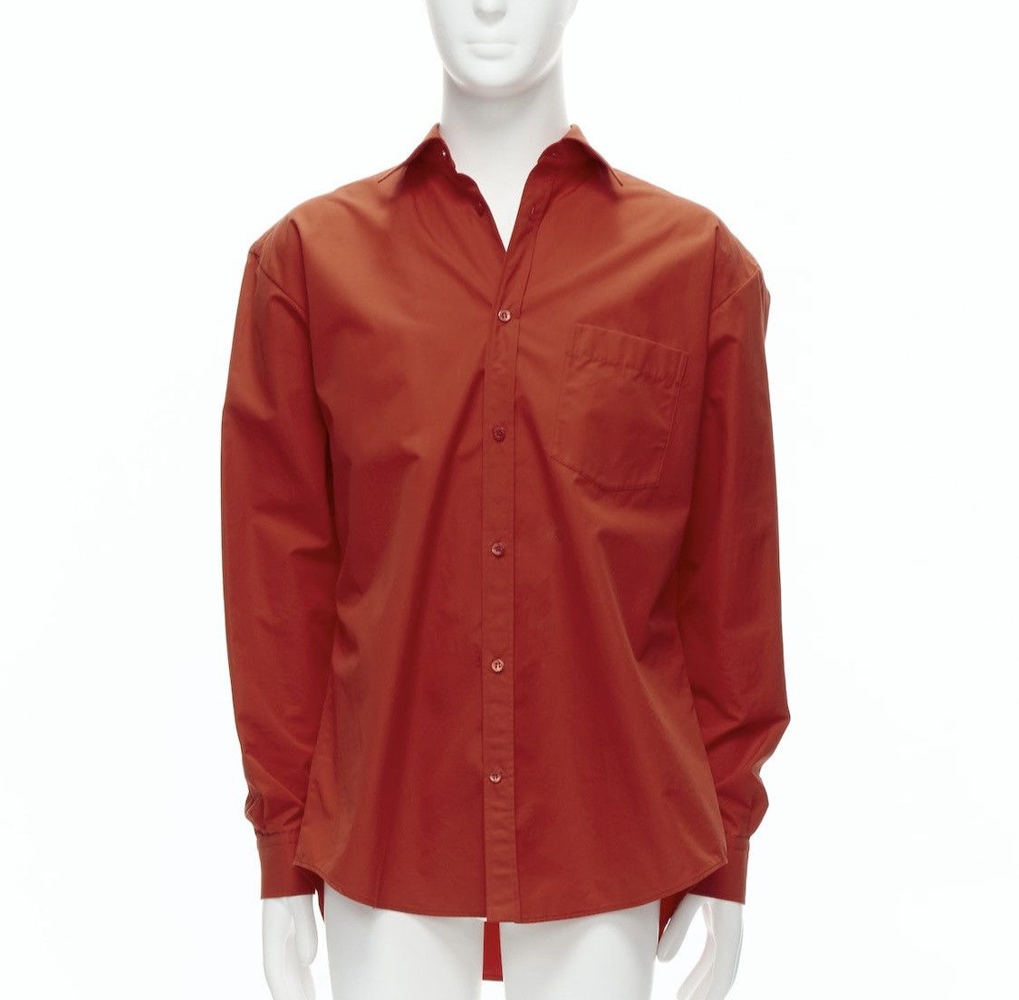 Balenciaga Balenciaga Cacoon Swings Button Down Shirt Black SS17 Size US M / EU 48-50 / 2 - 8 Thumbnail