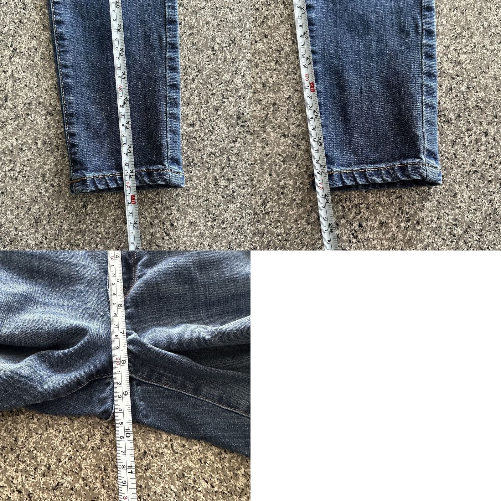 Banana Republic Banana Republic Jeans Skinny Blue Medium Wash Stretch Denim Womens Size 2 Slim Rise Mid Inseam 27.5 Size 27" / US 4 / IT 40 - 8 Thumbnail