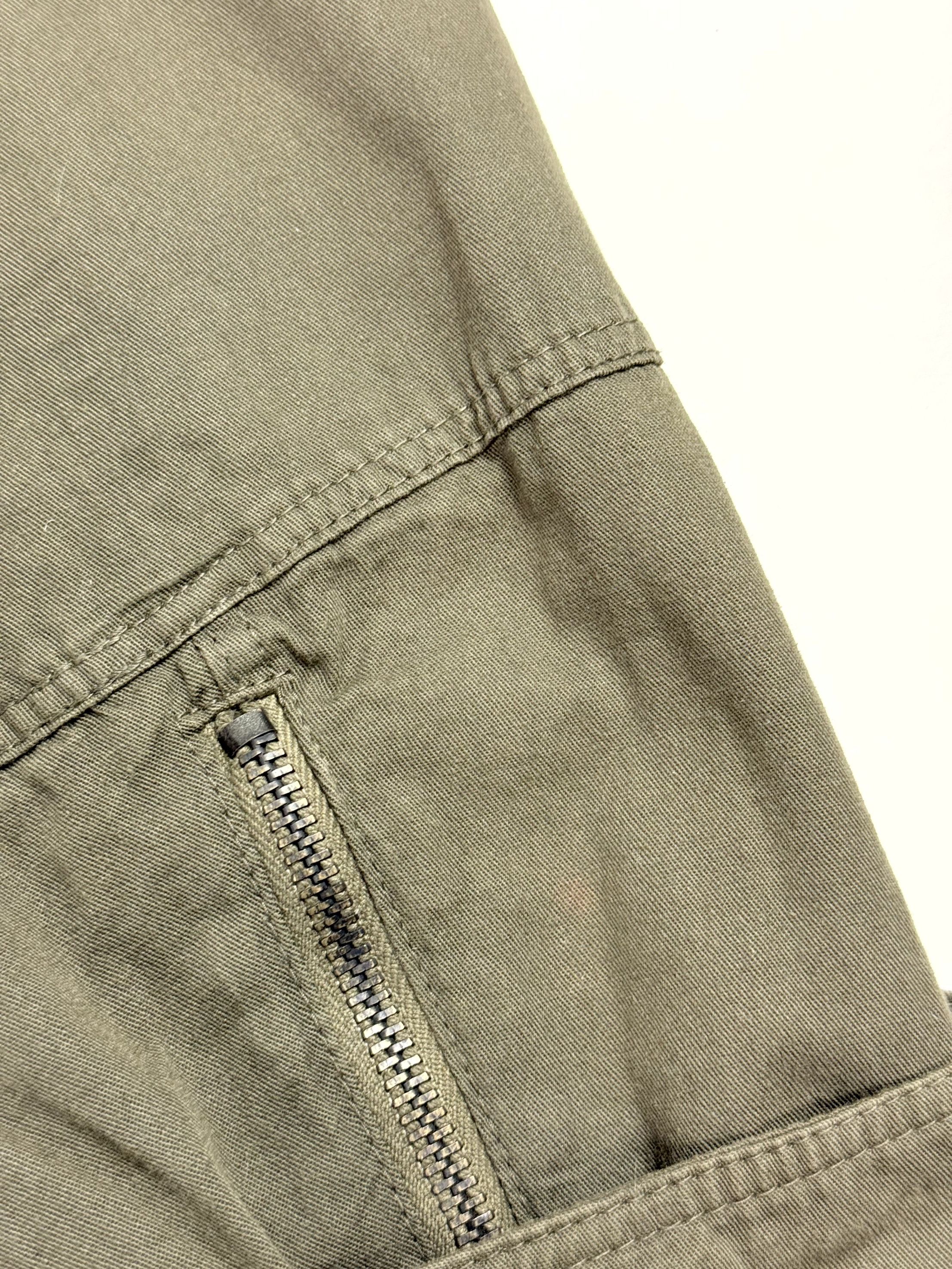 Dolce & Gabbana Dolce&Gabbana Zipper Logo Army Green Military Utility Jacket Size US L / EU 52-54 / 3 - 12 Thumbnail