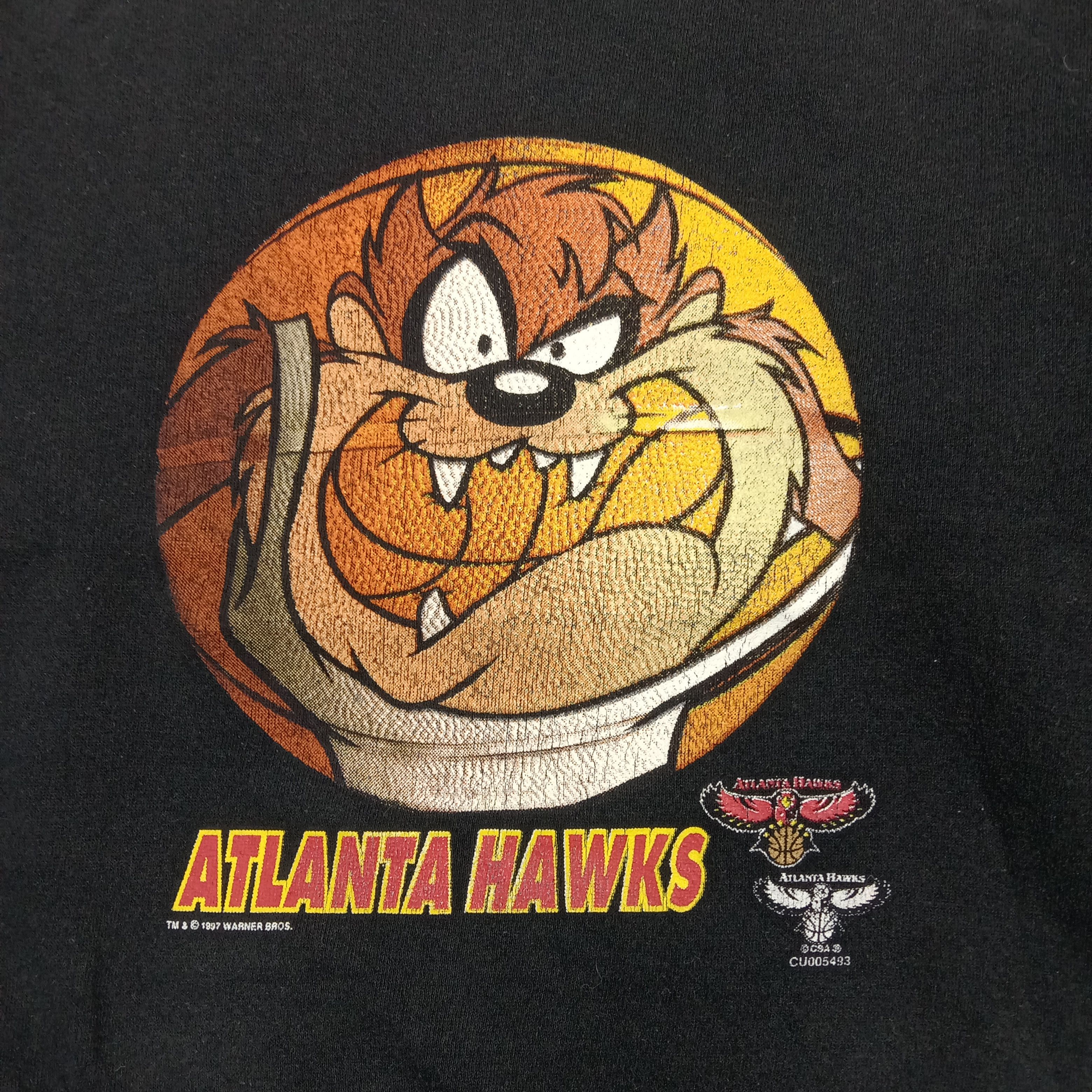 CSA Vintage 1997 Atlanta Hawks Looney Tunes NBA C290N23 Size US S / EU 44-46 / 1 - 2 Thumbnail