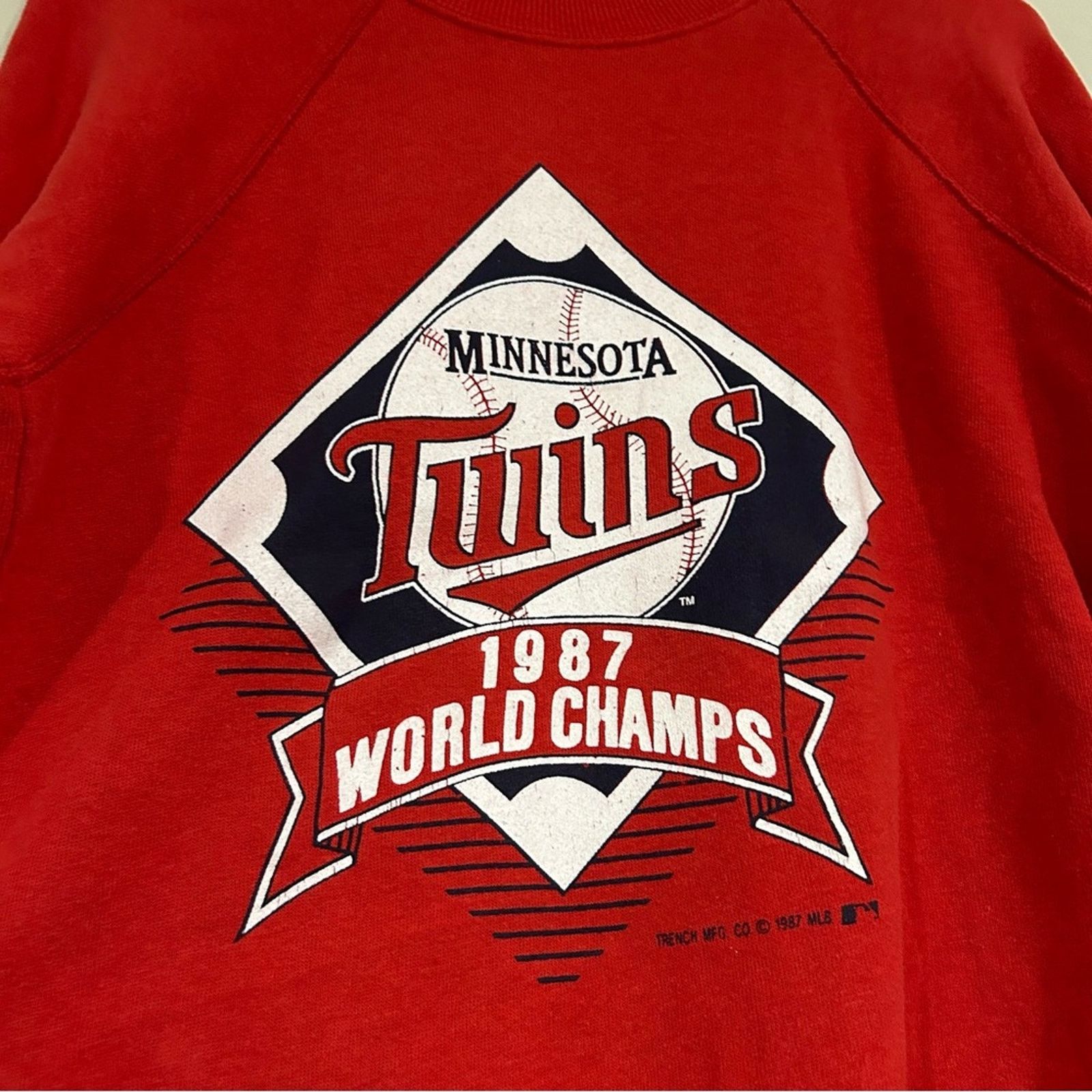 Other Vintage 1987 Minnesota Twins World Champs Sweatshirt Size US S / EU 44-46 / 1 - 2 Thumbnail