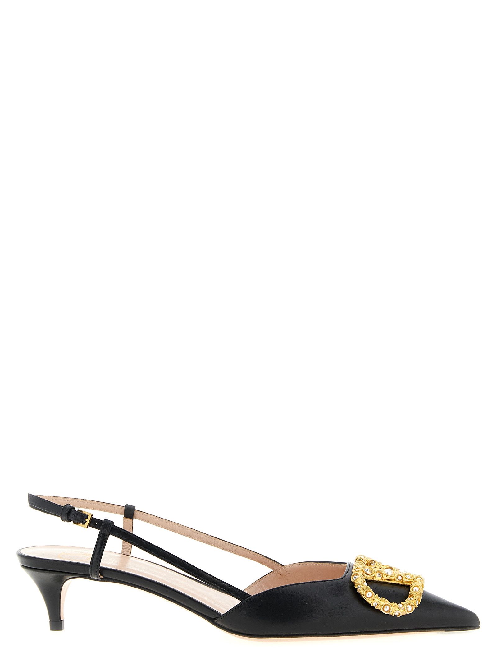 Valentino Slingback Valentino Garavani Vlogo Signature Size US 7.5 / IT 37.5 - 1 Thumbnail