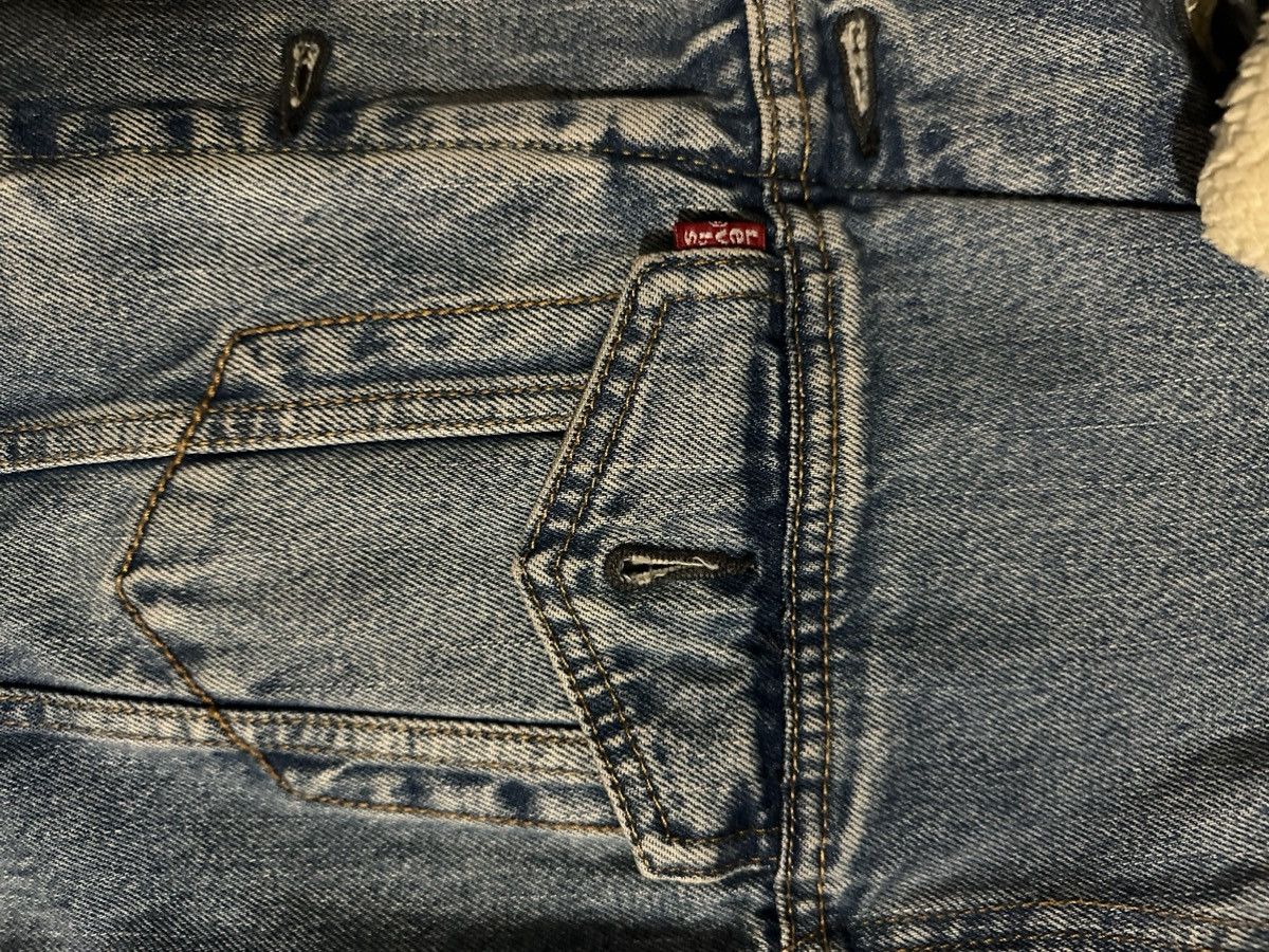 Levi's Vintage Clothing Vintage Levi Sherpa Denim Jacket M Size US M / EU 48-50 / 2 - 1 Thumbnail