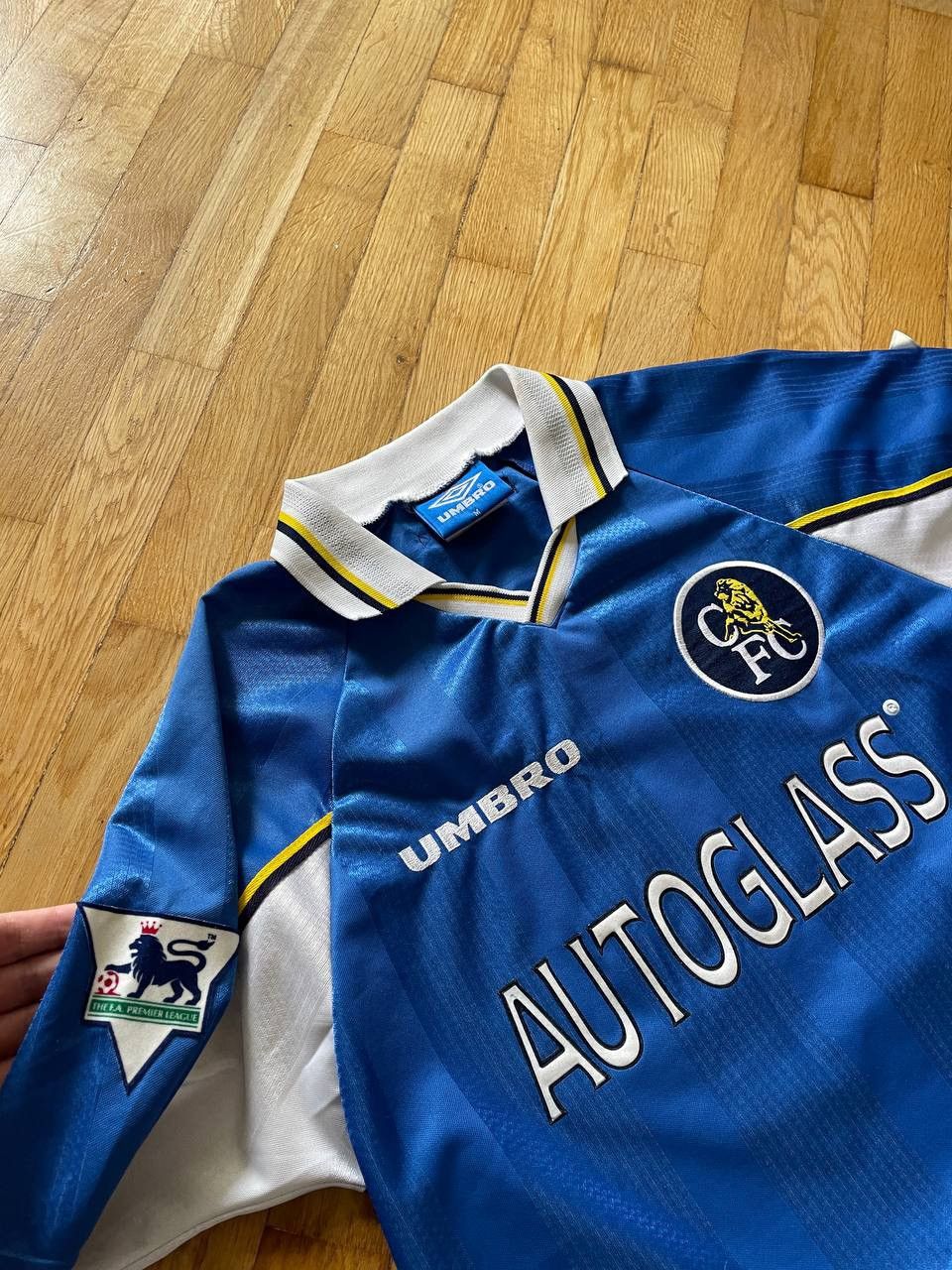 Chelsea Soccer 🔥VINTAGE UMBRO CHELSEA 1997/1998 SOCCER JERSEY🔥 Size US M / EU 48-50 / 2 - 2 Thumbnail