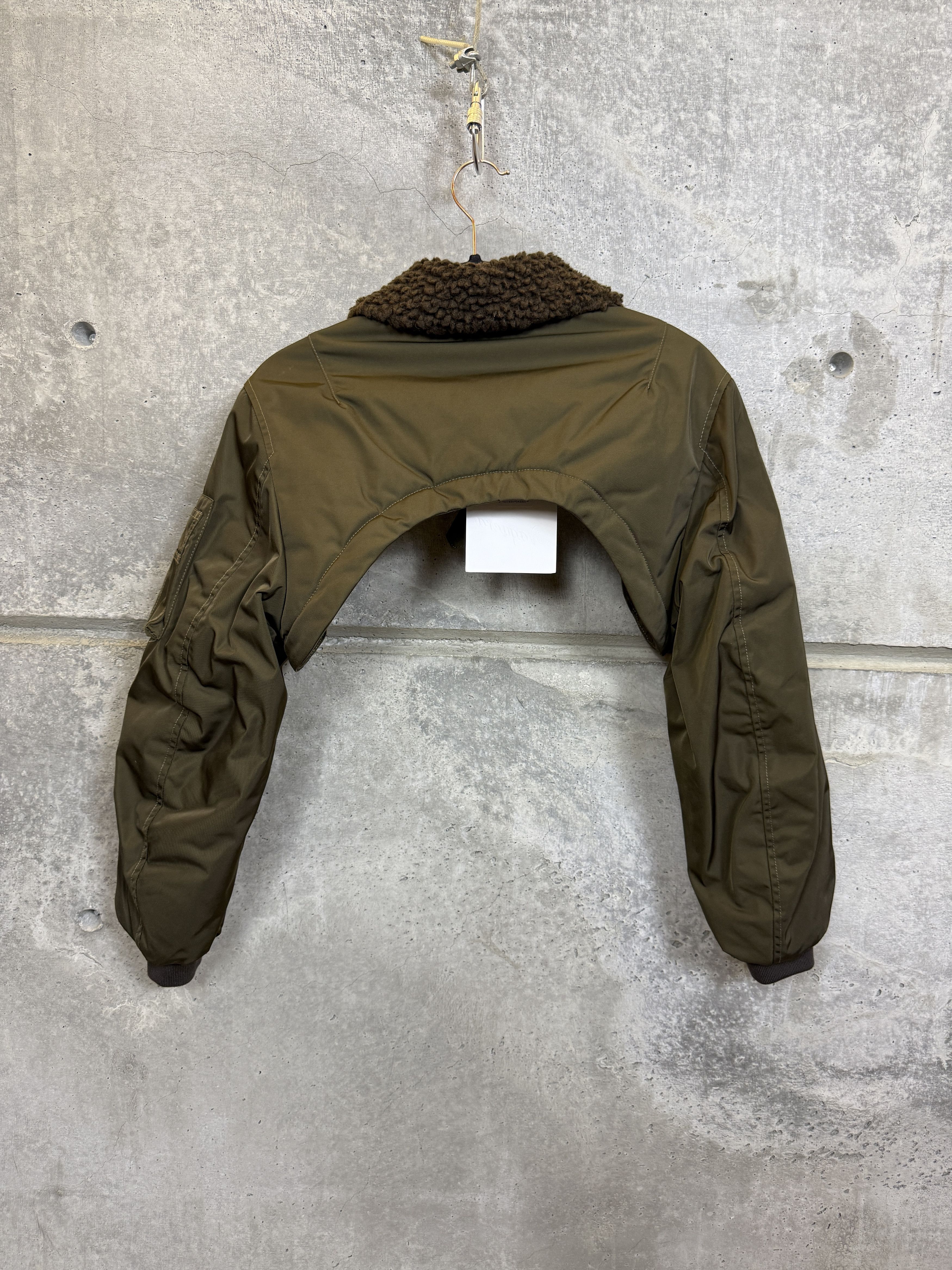 Vaquera $995 Vaquera Cropped Flight Jacket Size S / US 4 / IT 40 - 7 Thumbnail