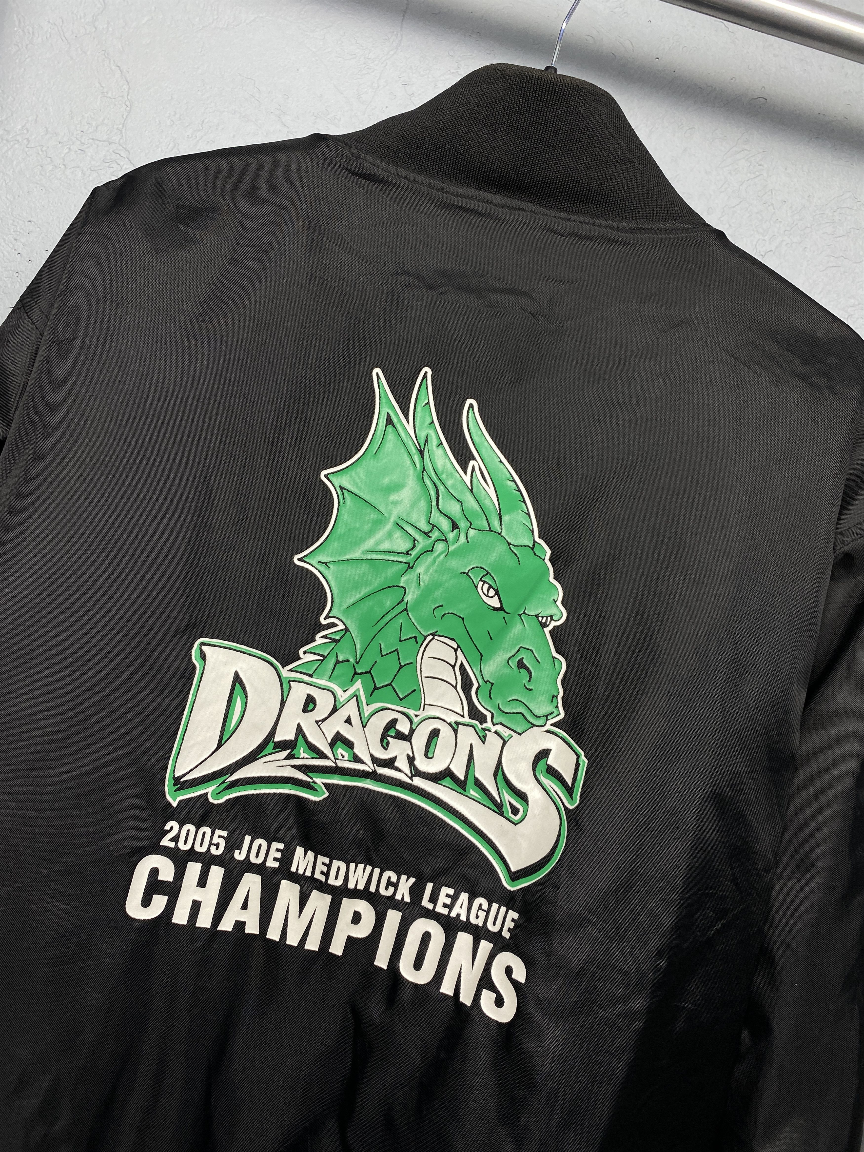 Holloway Holloway Dragons Vintage Baseball Team Varsity Jacket Size US XXL / EU 58 / 5 - 2 Thumbnail