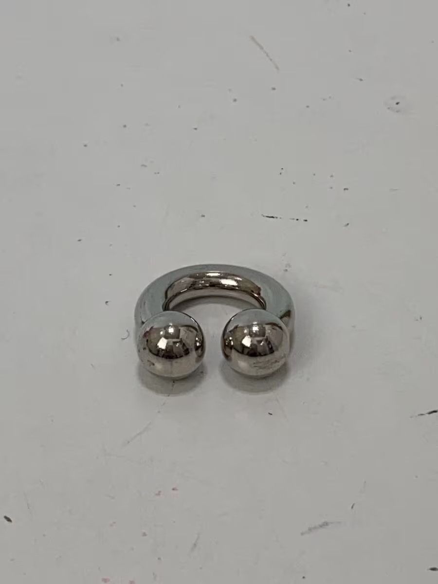 Maison Margiela Ball End Torque Ring Size ONE SIZE - 3 Thumbnail
