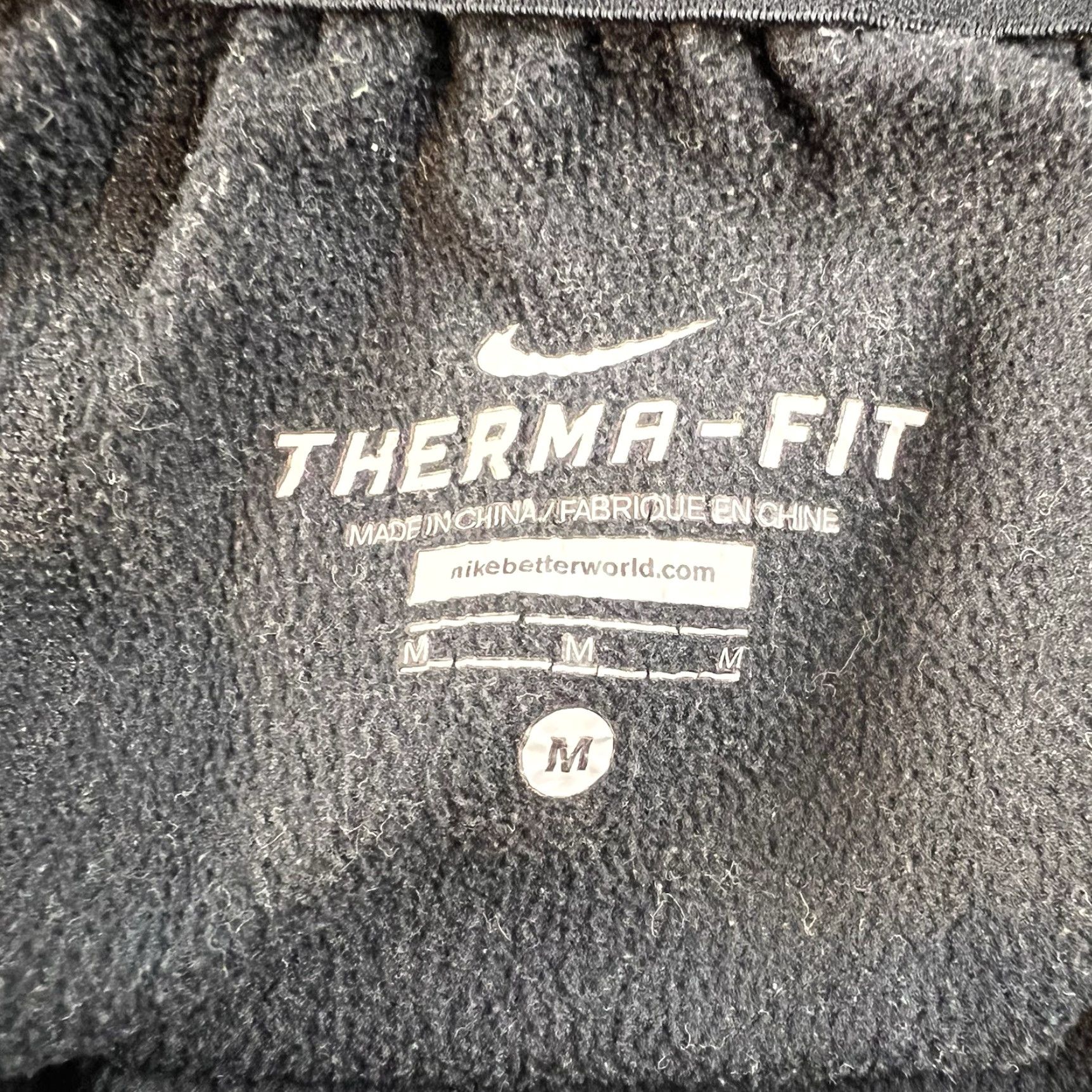 Nike Nike Therma Training Pants Men M Dri-Fit Fleece Lined Jogger Sweatpants Black Size US 31 - 3 Thumbnail