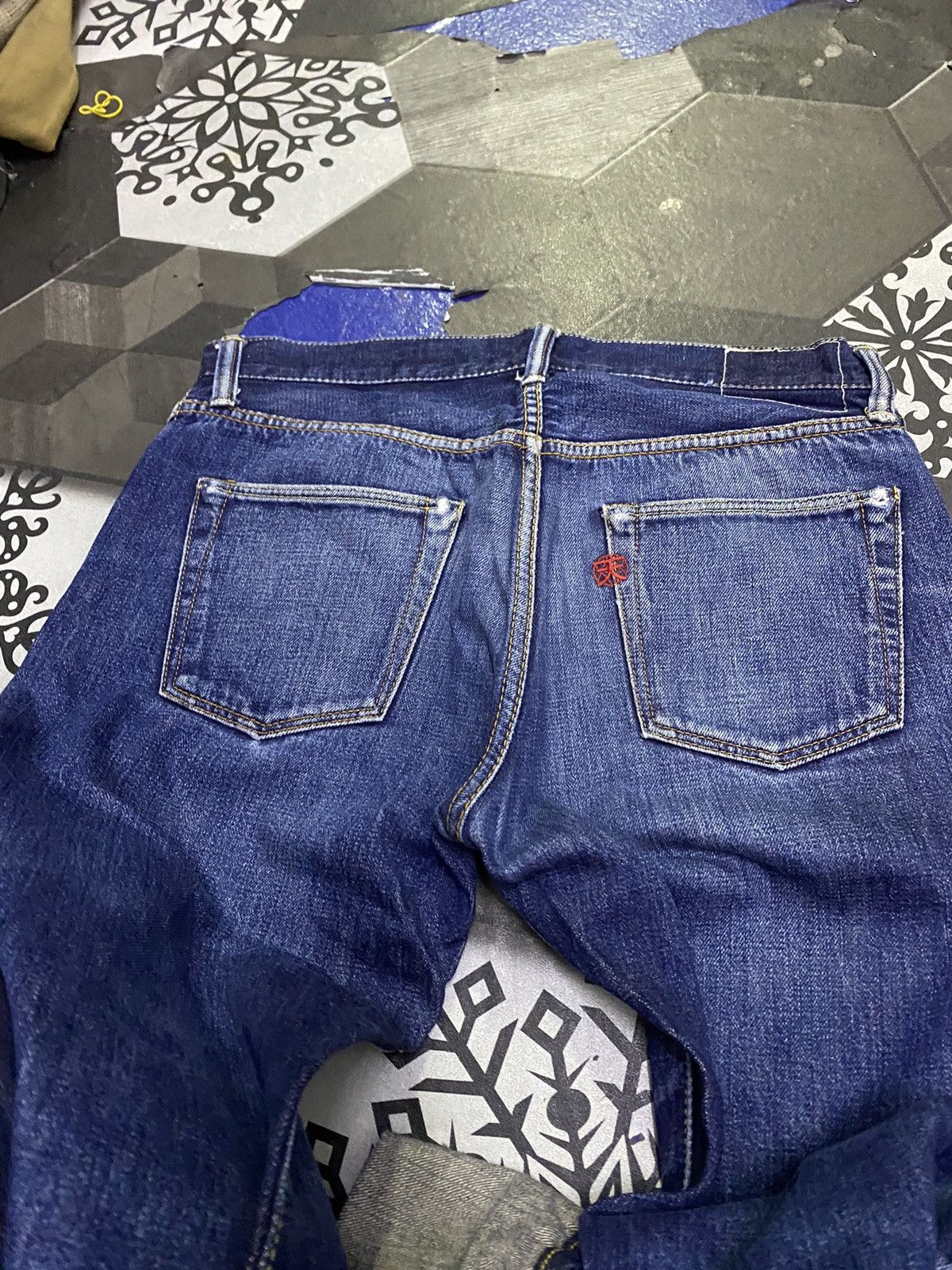 Japanese Brand Japan 🇯🇵 vintage denim selvedge Size US 32 / EU 48 - 5 Thumbnail