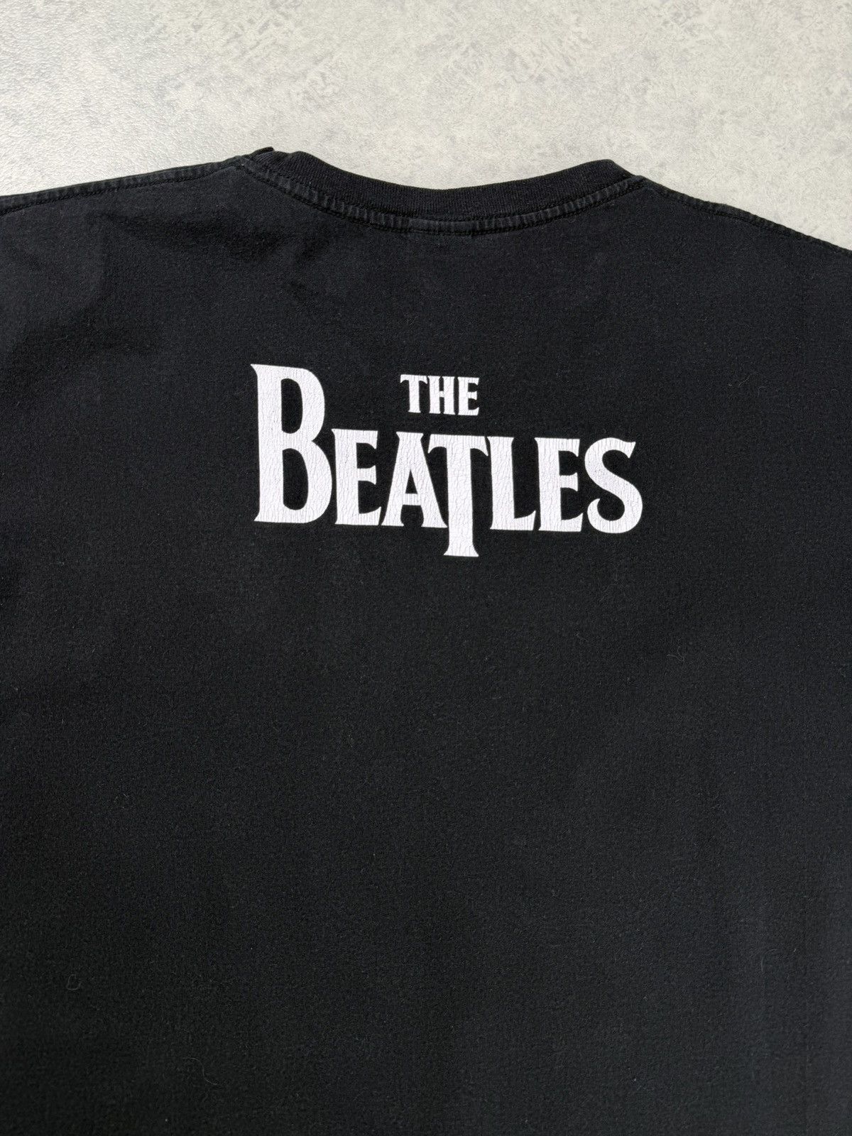 Vintage Vintage The Beatles Abbey Road Black T-Shirt Size US L / EU 52-54 / 3 - 11 Thumbnail