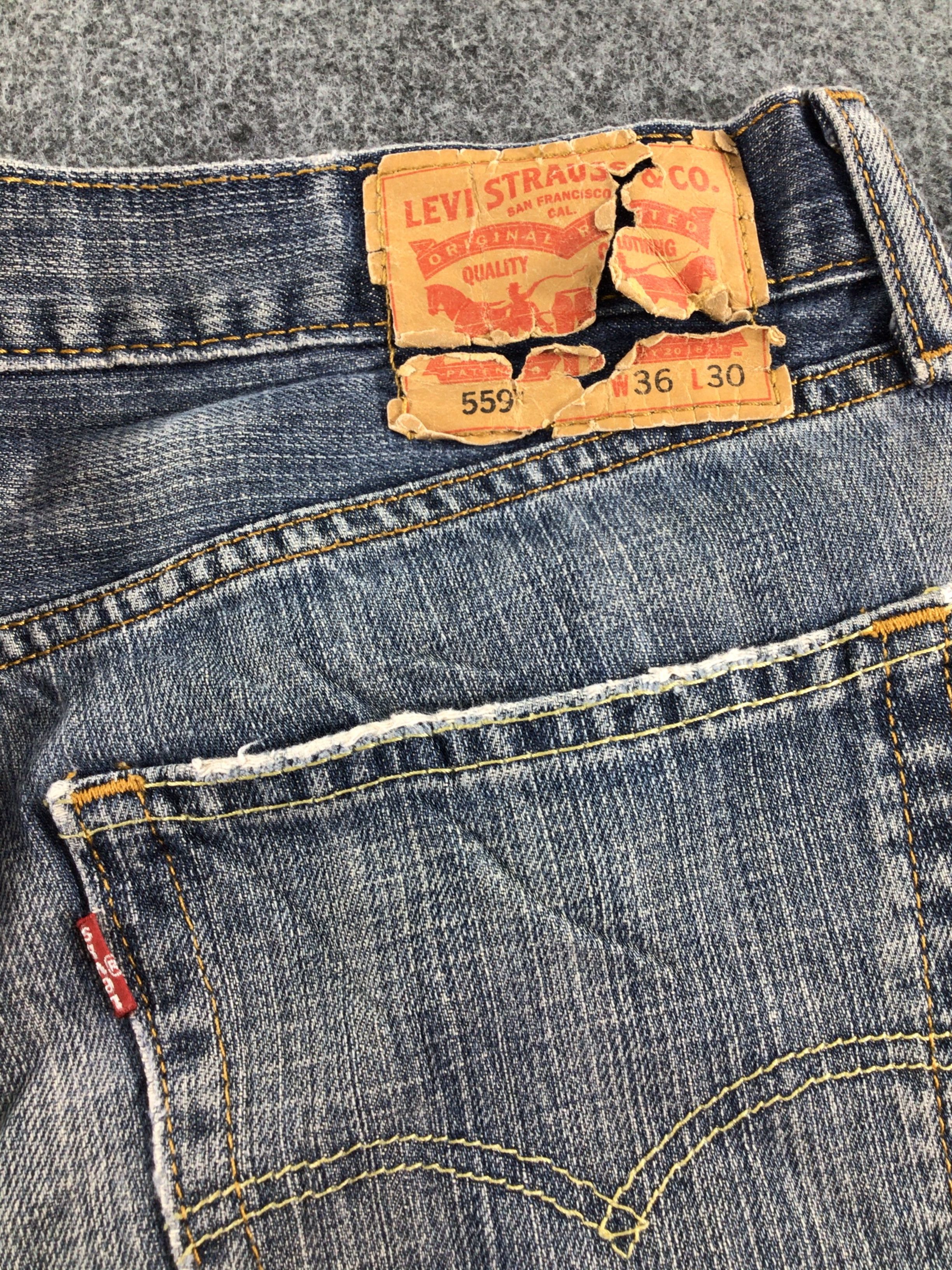 Levi's Vintage Levis 559 Jeans-J485 Size US 38 / EU 54 - 5 Thumbnail