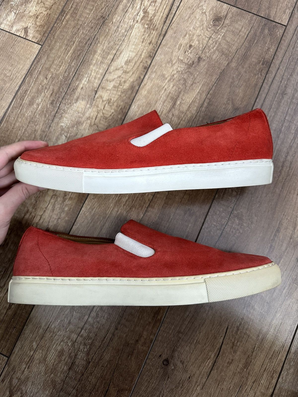 Comme des Garcons SHIRT Comme Des Garcons SHIRT Slip On Suede Shoes Size US 11 / EU 44 - 6 Thumbnail