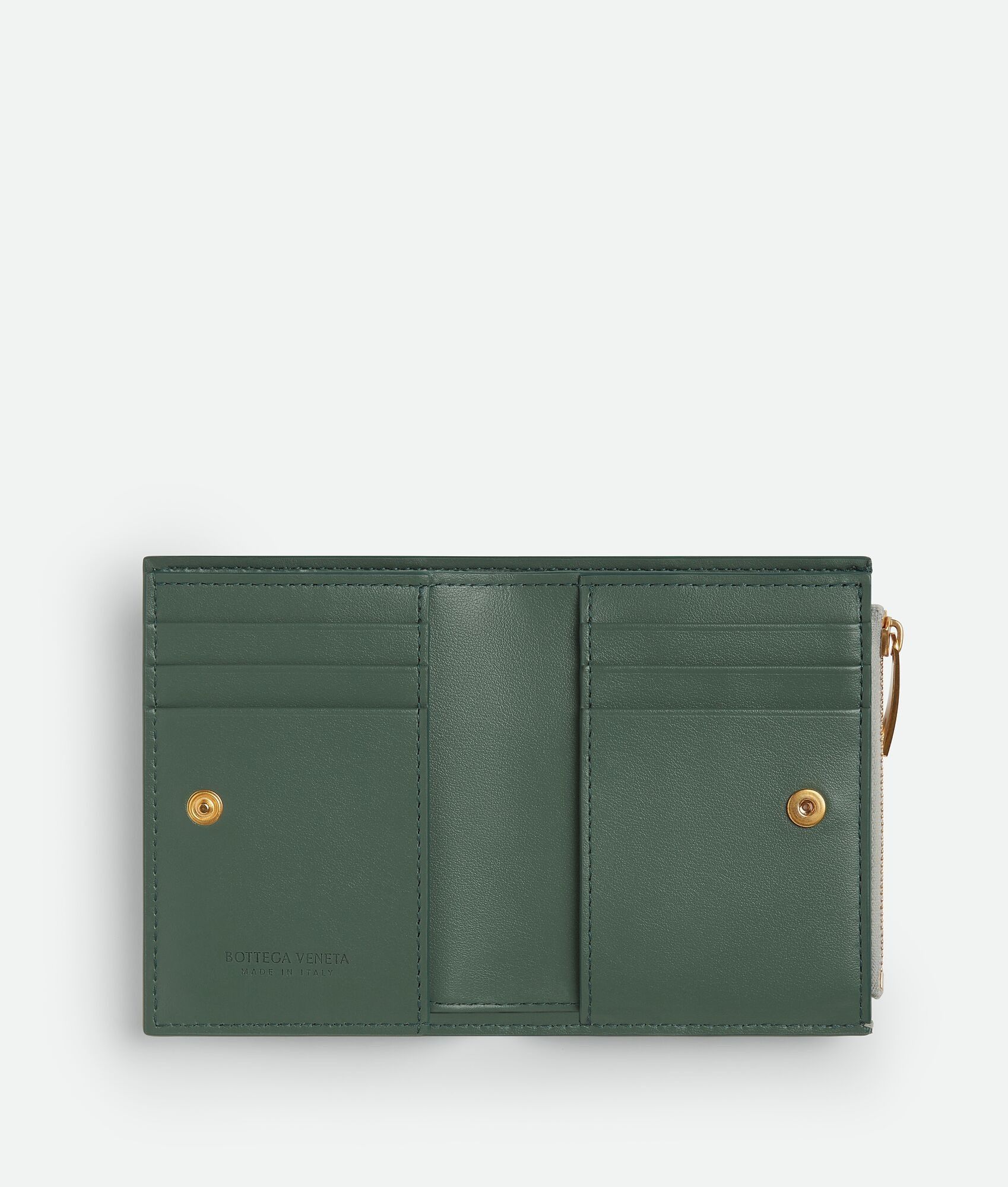 Bottega Veneta o1lf3ng10525 Size: OS / Small Cassette Bi-Fold Zip Wallet Size ONE SIZE - 2 Thumbnail