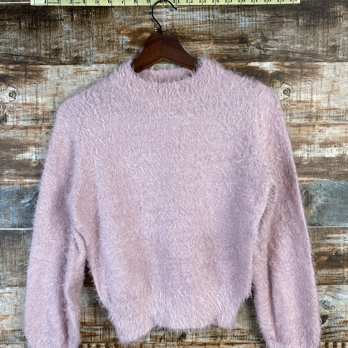Japanese Brand DL Earth & Music Econology Pink Knitwear #C1084 Size S / US 4 / IT 40 - 2 Thumbnail