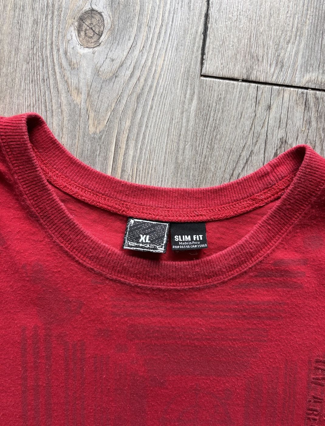 Oakley Oakley Graphic Red Tee Size US XL / EU 56 / 4 - 3 Thumbnail