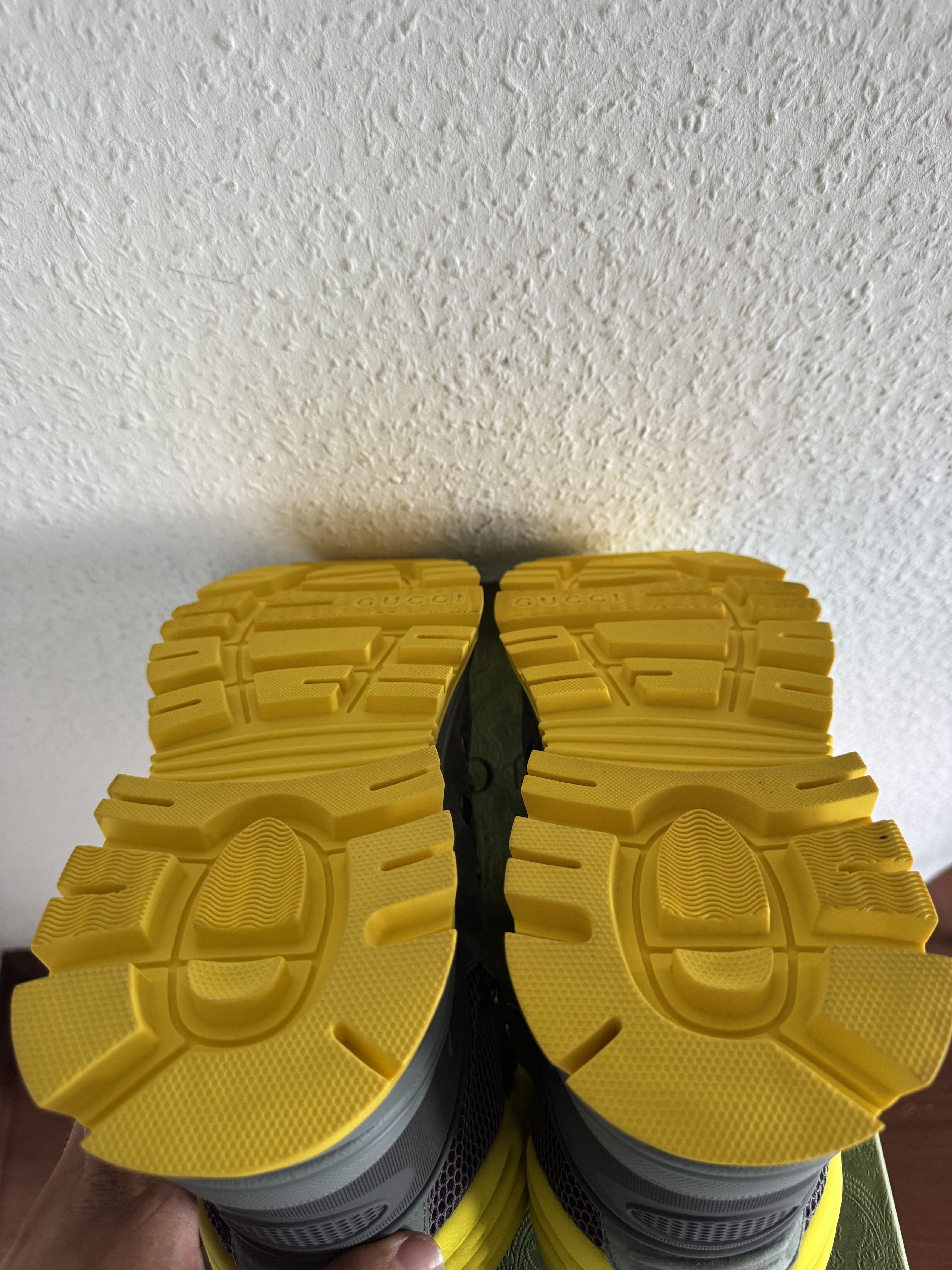 Gucci Buhl Hiking Boots Yellow Grey-Lilac Size US 13 / EU 46 - 12 Thumbnail