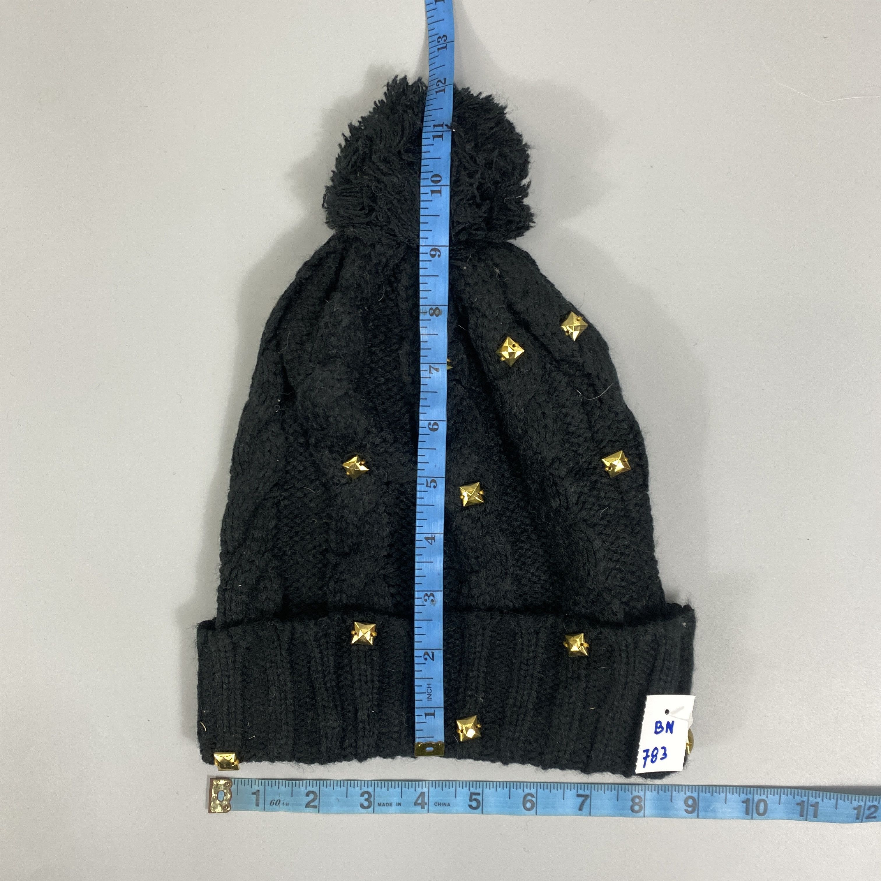 Japanese Brand Beanie Hat Snow Cap Hs2 Pom Pom-BN783 Size ONE SIZE - 5 Thumbnail