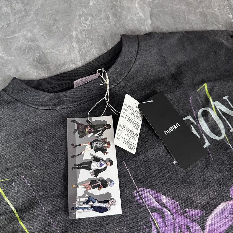 Saint Michael Saint Michael Washed black short sleeved shirt Size US S / EU 44-46 / 1 - 4 Thumbnail