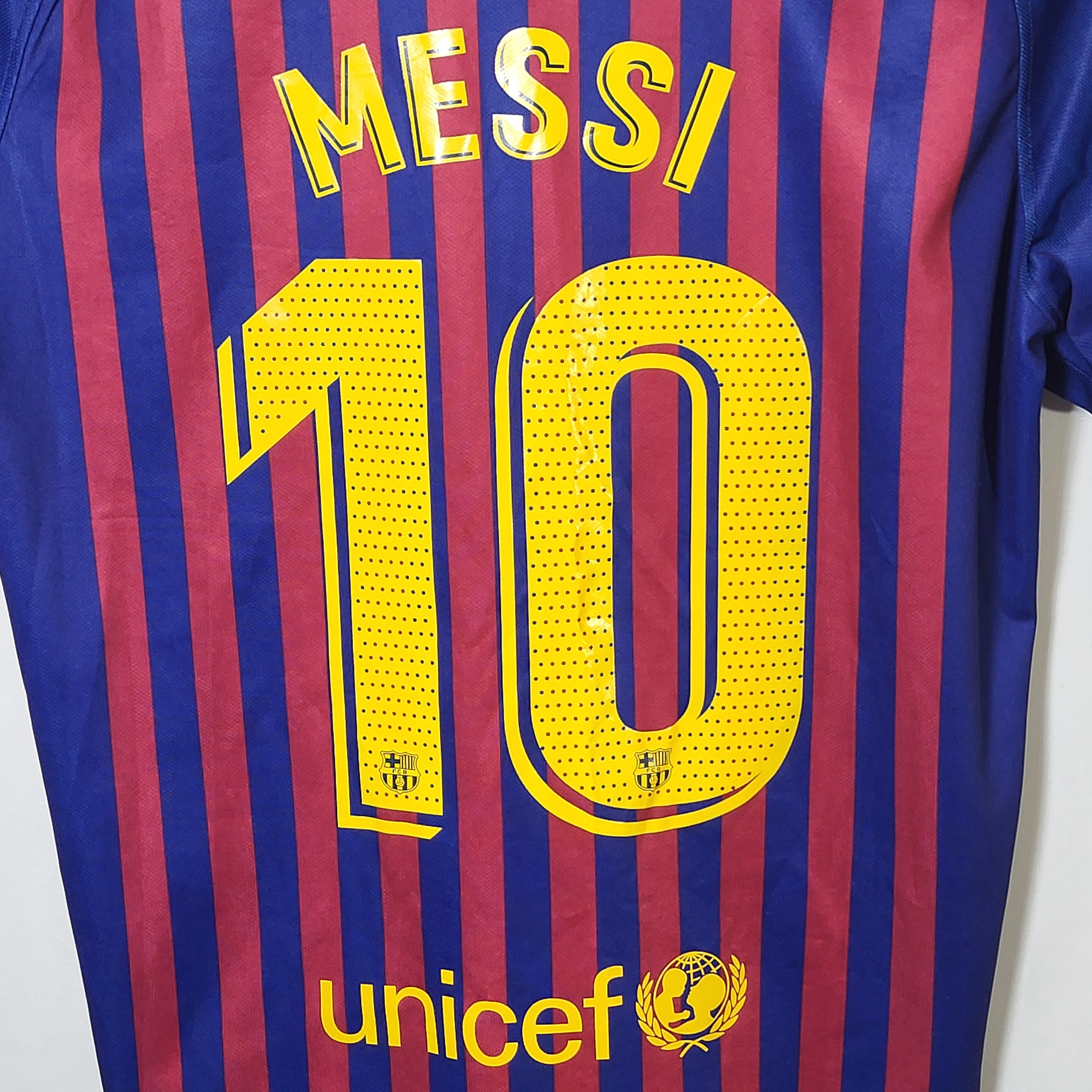 Nike Messi. F.C.Barcelona. Soccer Jersey. Size US L / EU 52-54 / 3 - 2 Thumbnail
