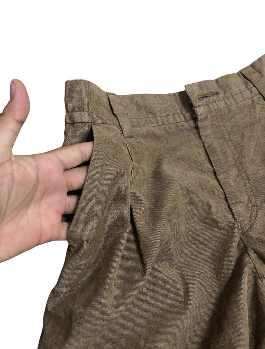ADAM ET ROPE Vintage adam et rope wide leg short pants Size US 28 / EU 44 - 6 Thumbnail