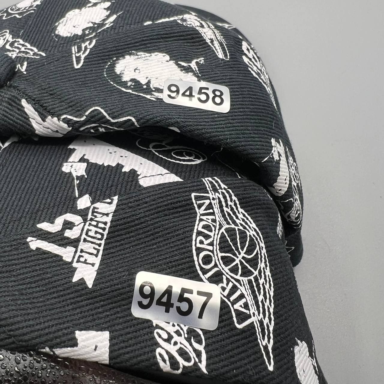 Jordan Brand Air Jordan Flight Hat Men 8 All Over Print Jumpman Fitted Size ONE SIZE - 3 Thumbnail