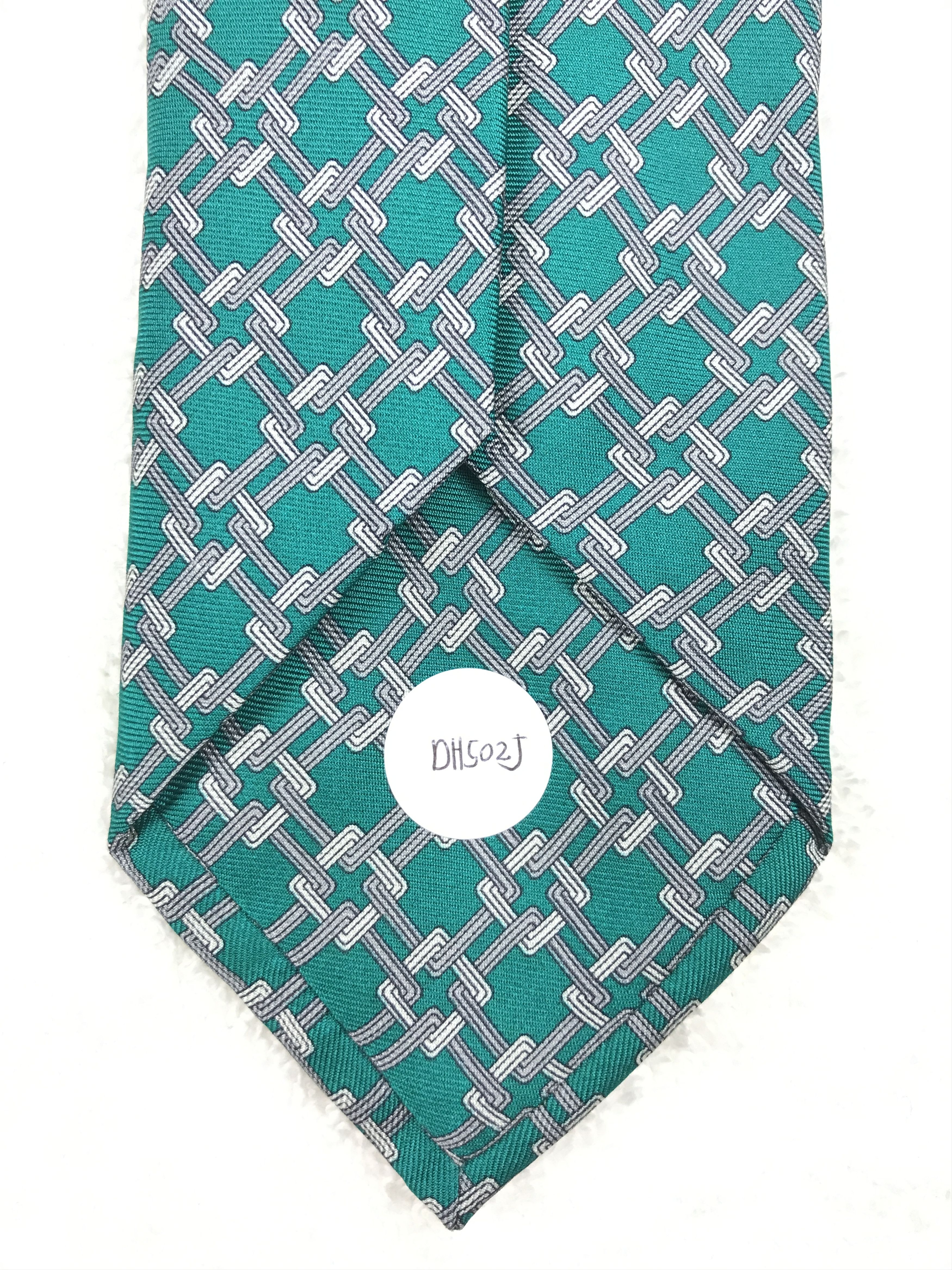 Alfred Dunhill × Vintage Vintage Dunhill Silk Necktie Size ONE SIZE - 9 Thumbnail